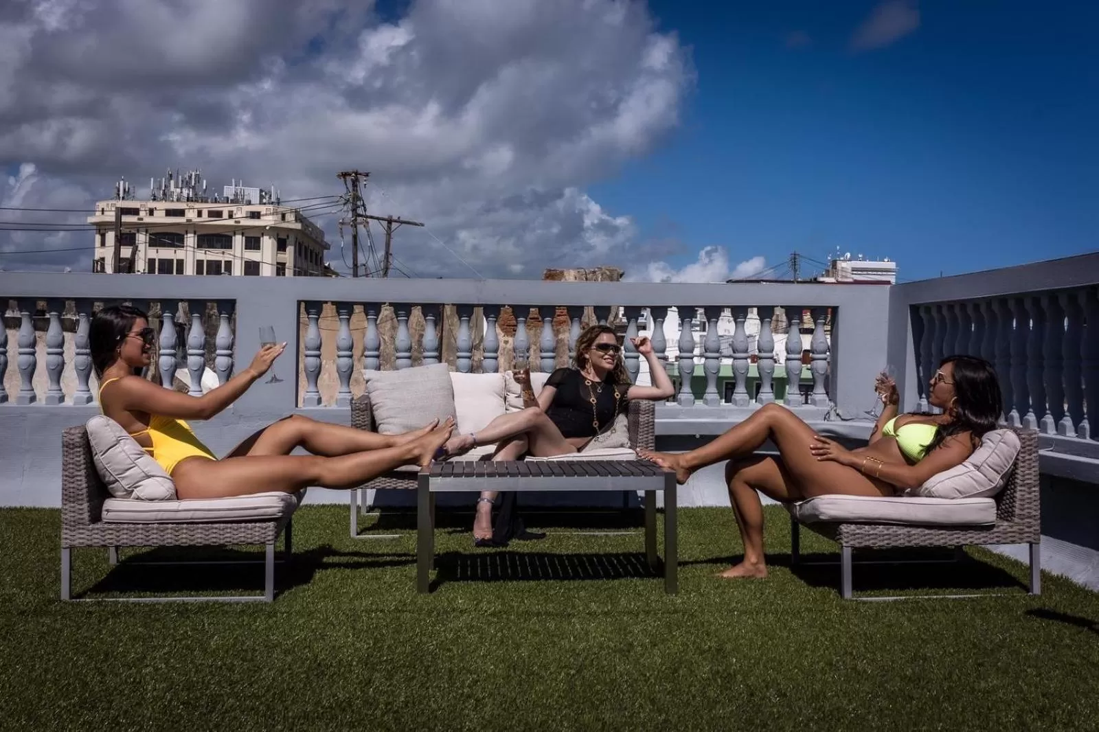 Balcony/Terrace in Navona Studios