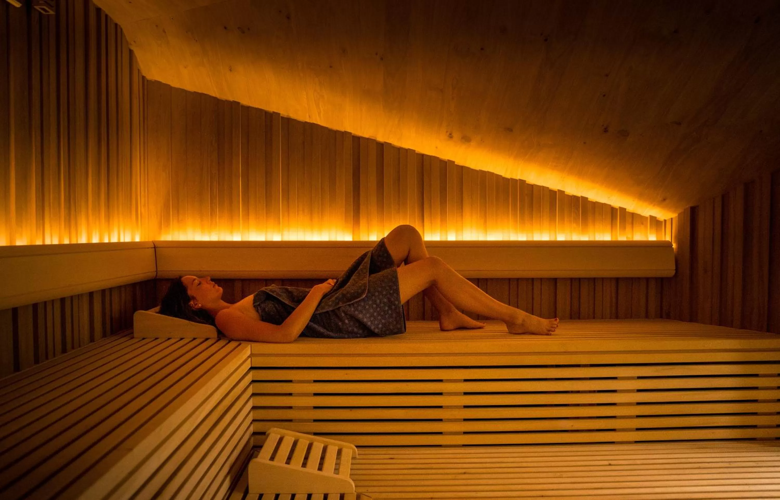 Sauna in Linder Cycling Hotel