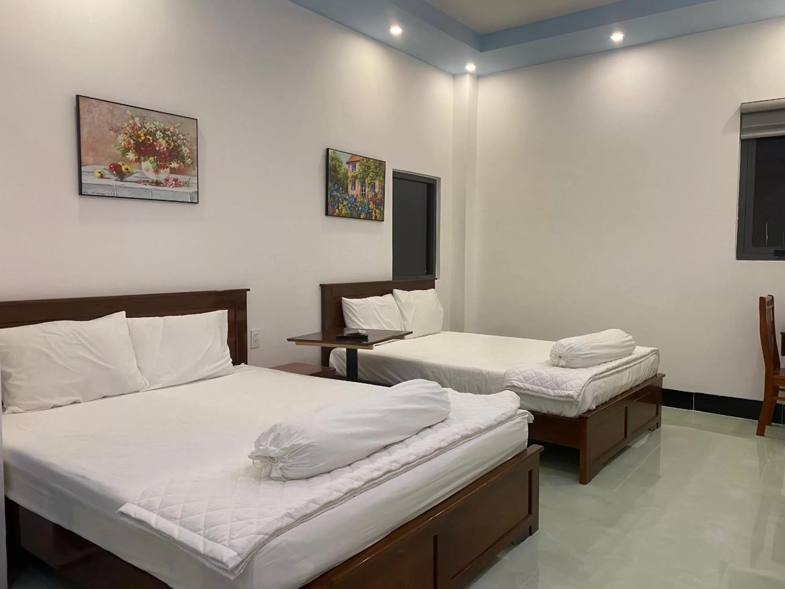 Bed in Khách sạn Anh Tuấn