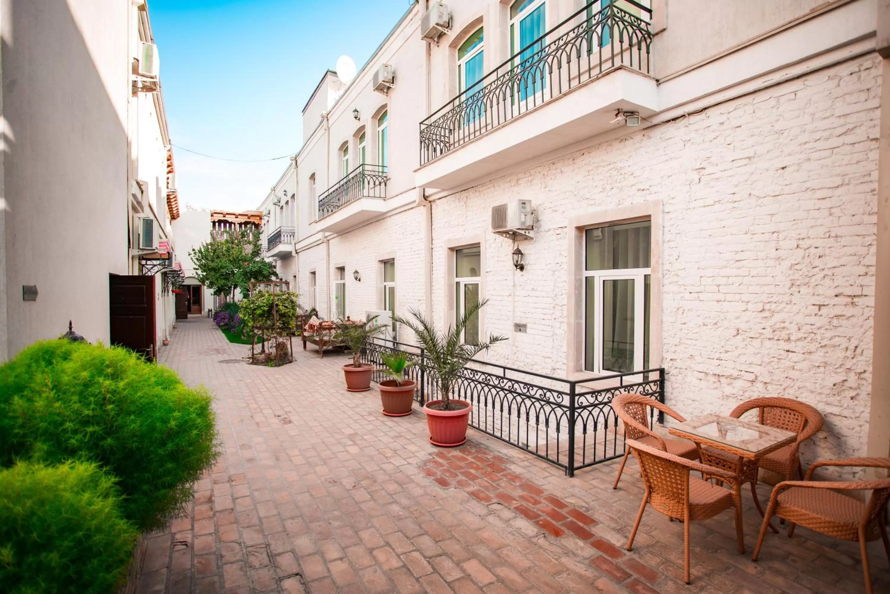 Property building in Hotel Malika Bukhara