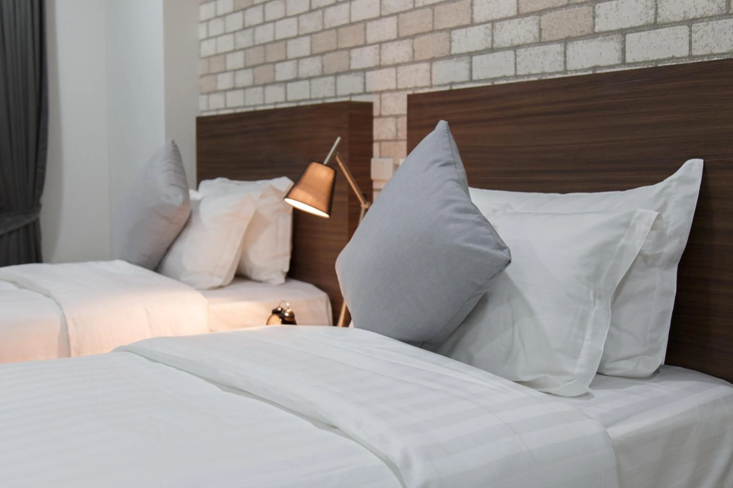 Bed in Q Space Residence