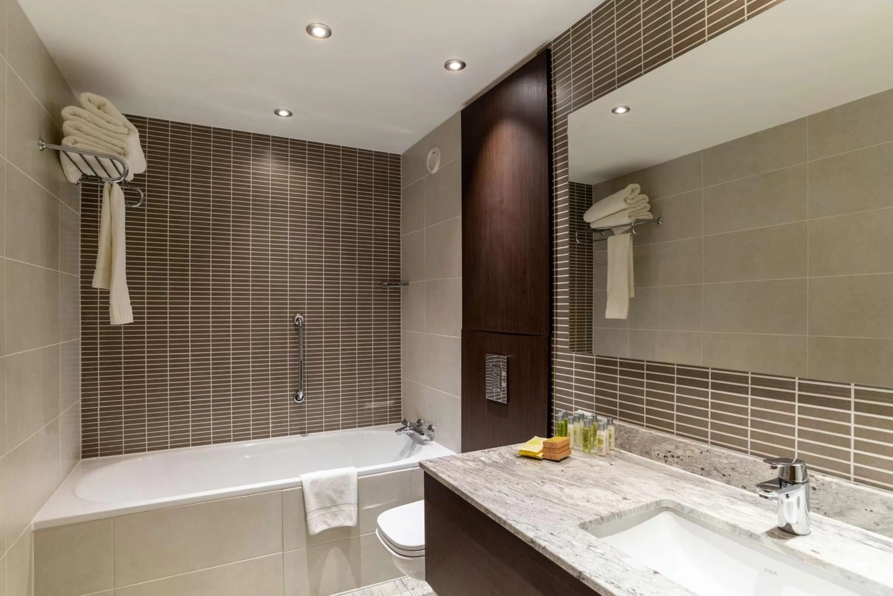 Bathroom in Hilton London Gatwick Airport