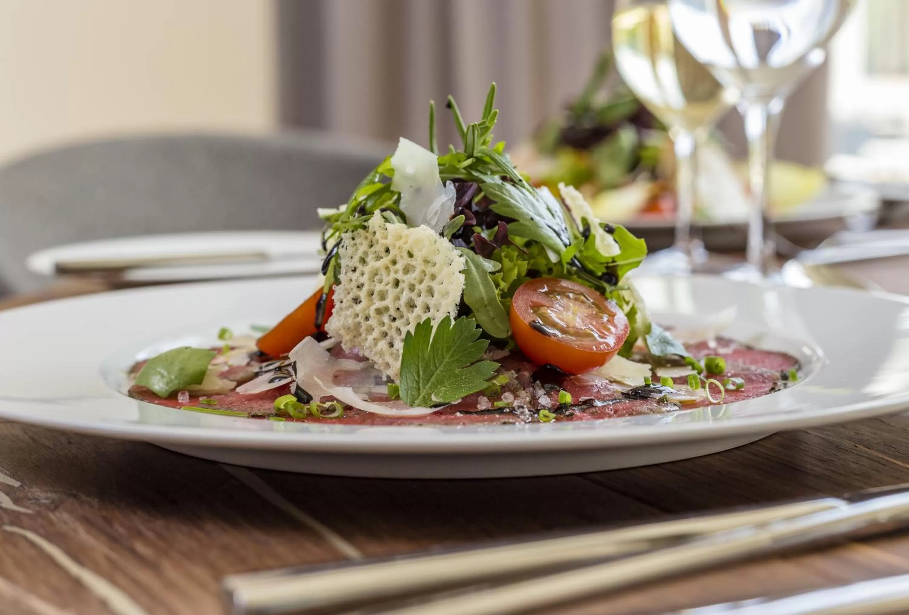 Food close-up in Das Graseck - mountain hideaway & health care