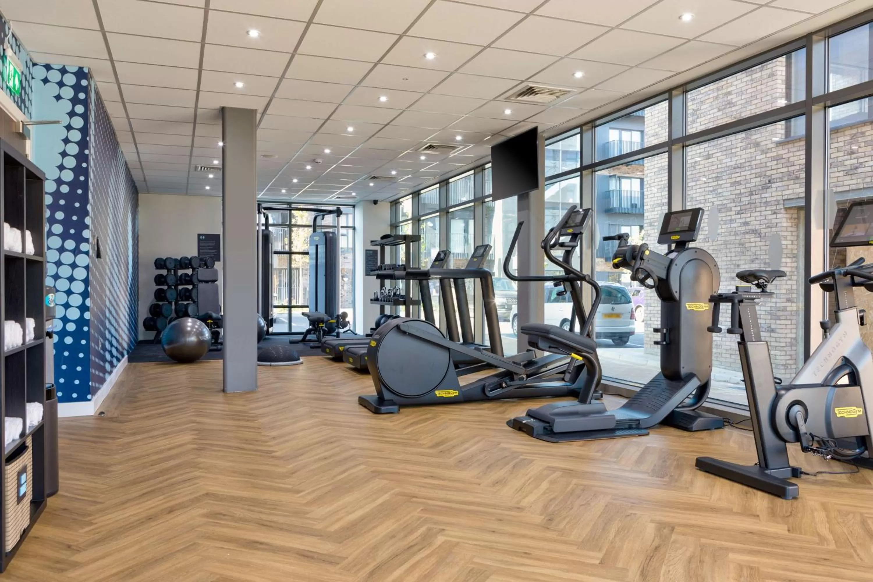 Fitness centre/facilities in Hampton by Hilton Ashford International