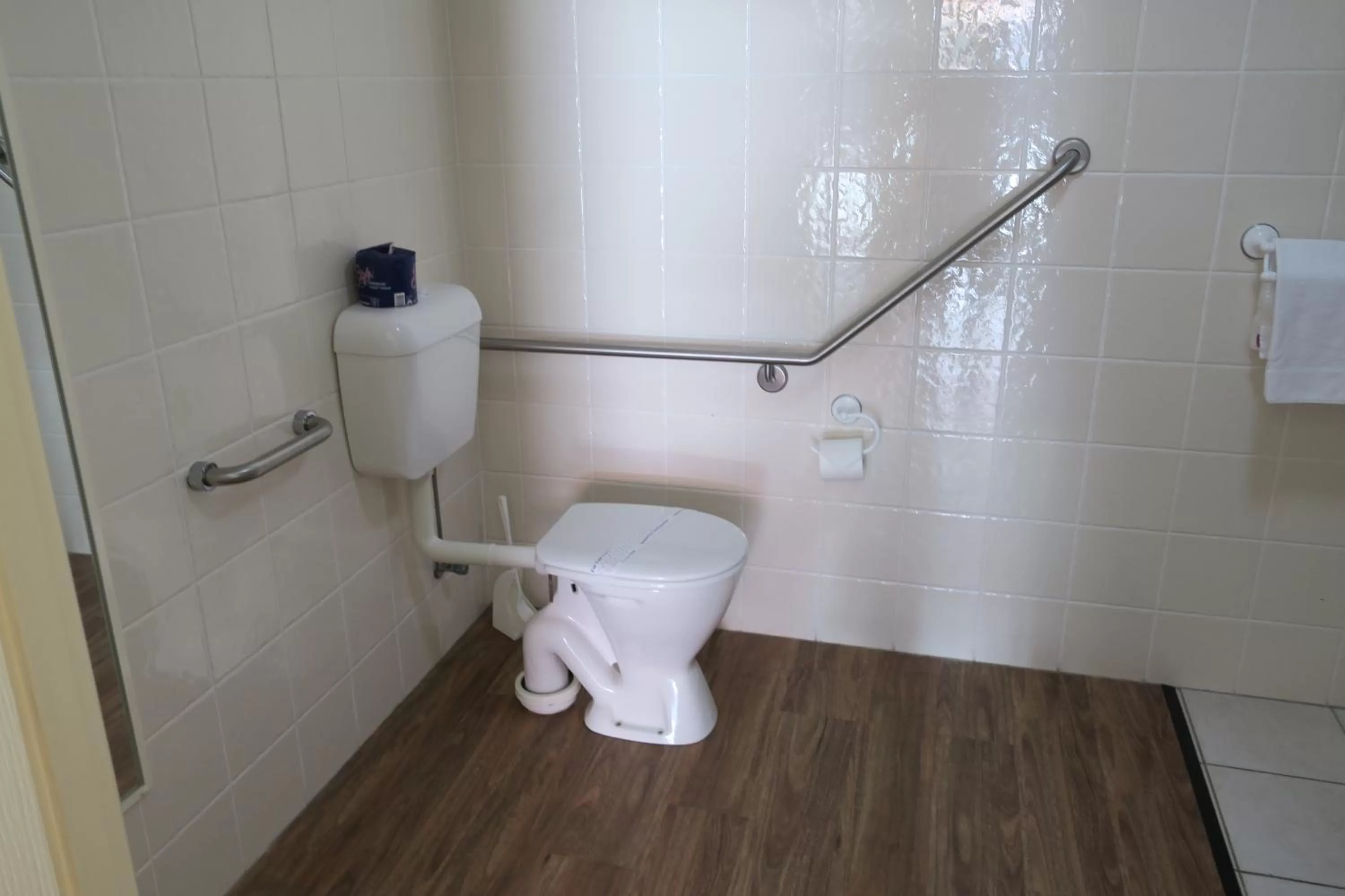Toilet in Caboolture Central Motor Inn, Sure Stay Collection by BW