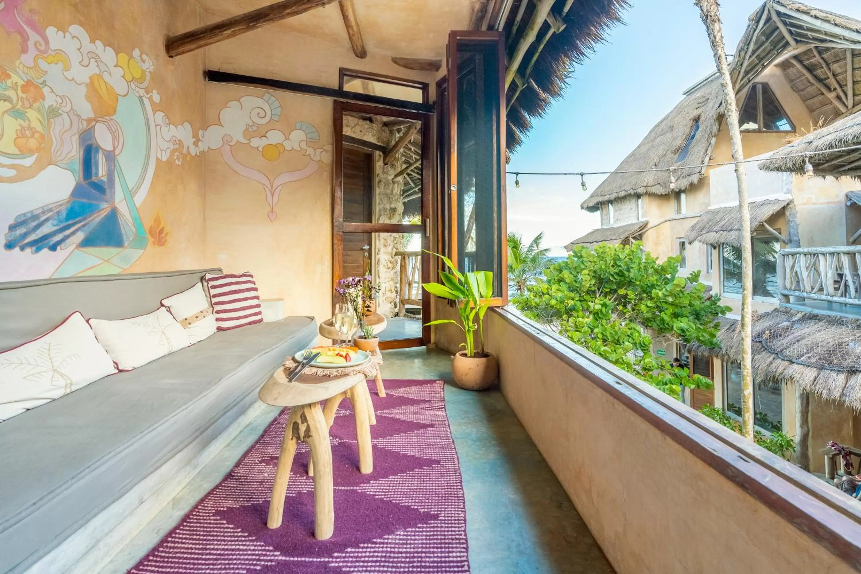 Balcony/Terrace in Alaya Tulum by Ahau Collection