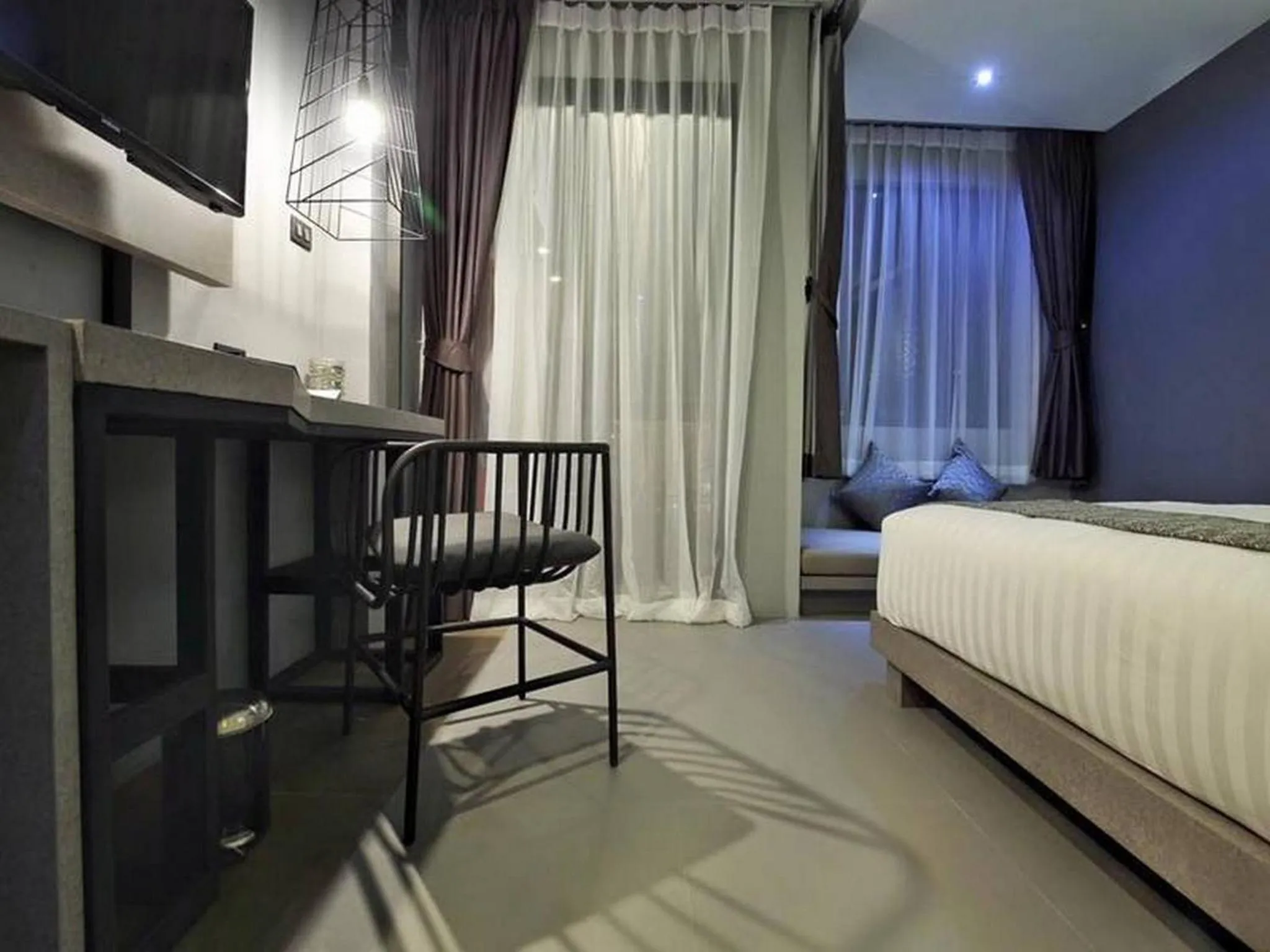 Decorative detail, Bed in Mazi Design Hotel by Kalima