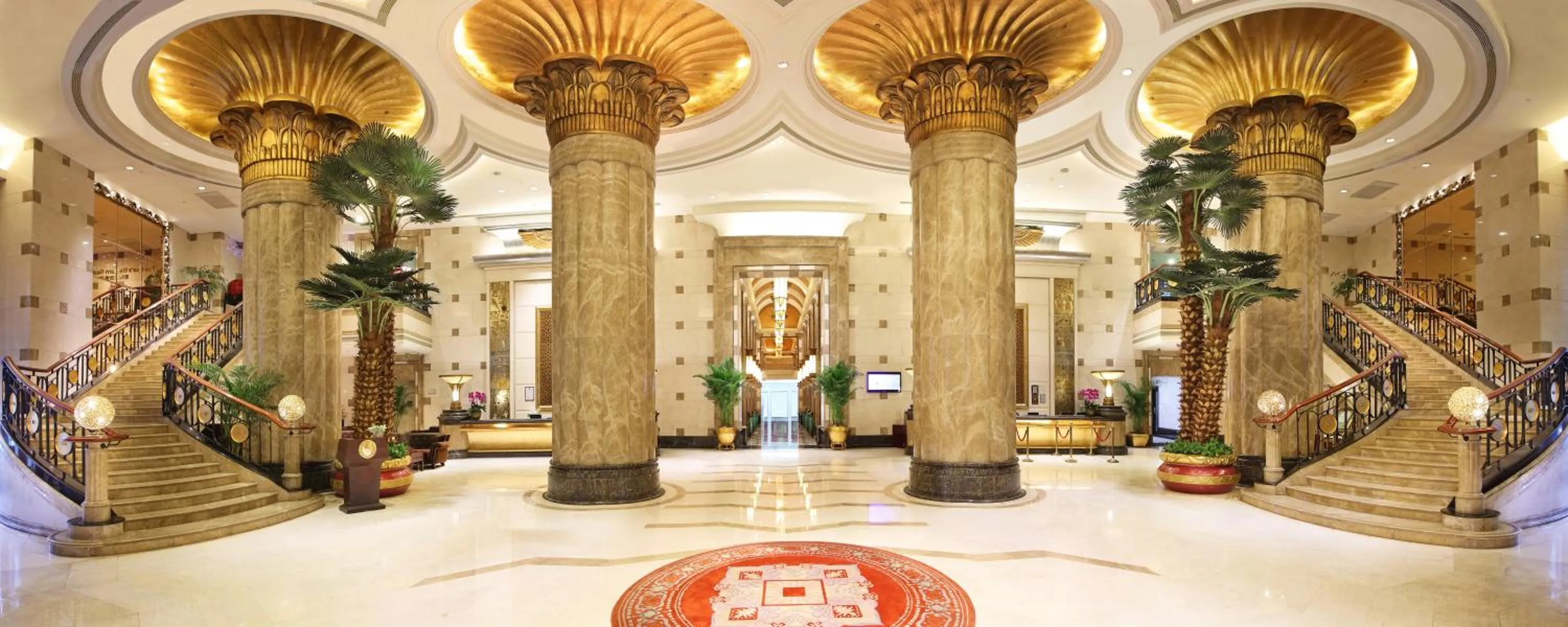 Lobby or reception in Royal Mediterranean Hotel