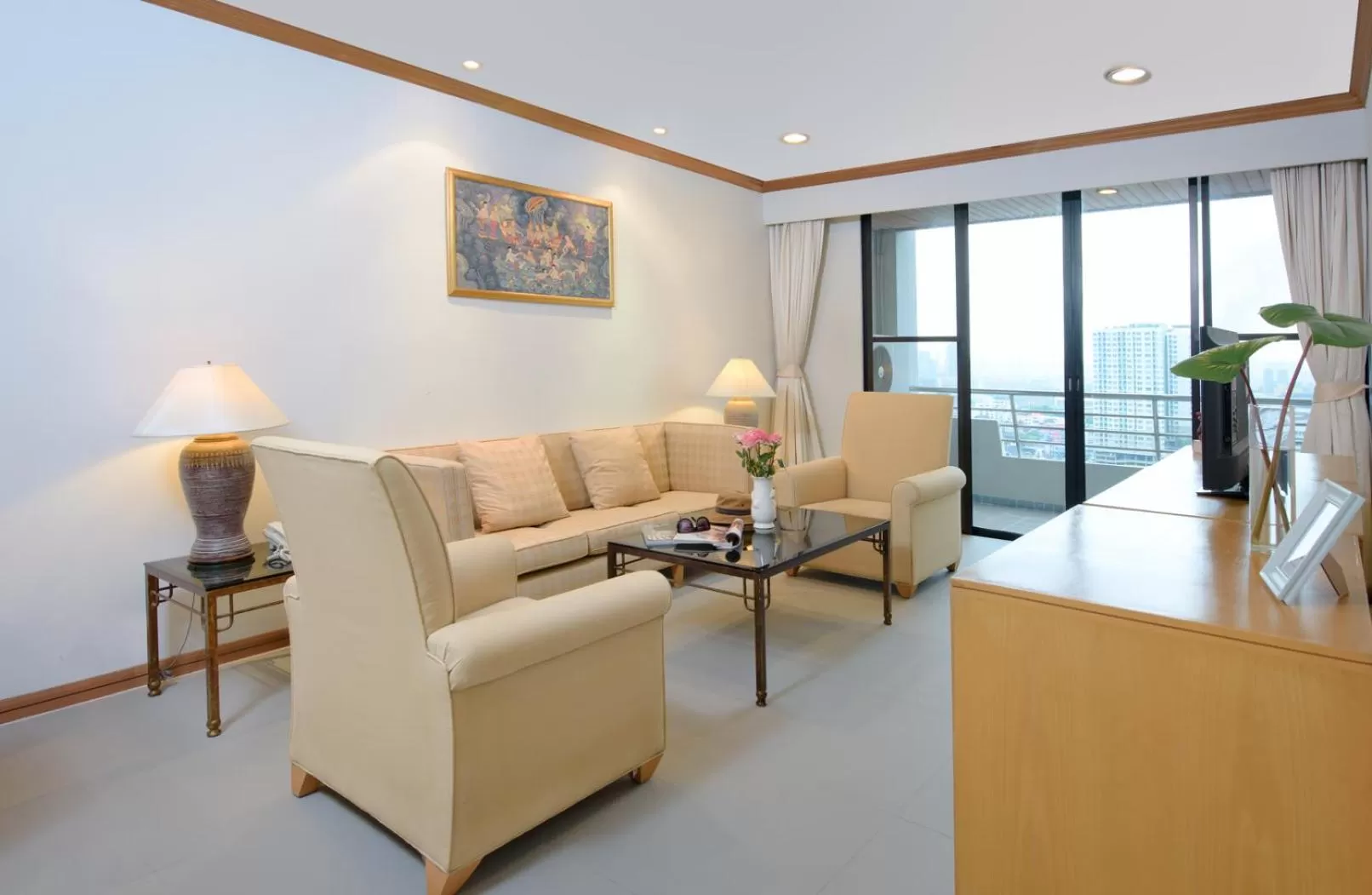 Living room in Riverine Place Hotel and Residence