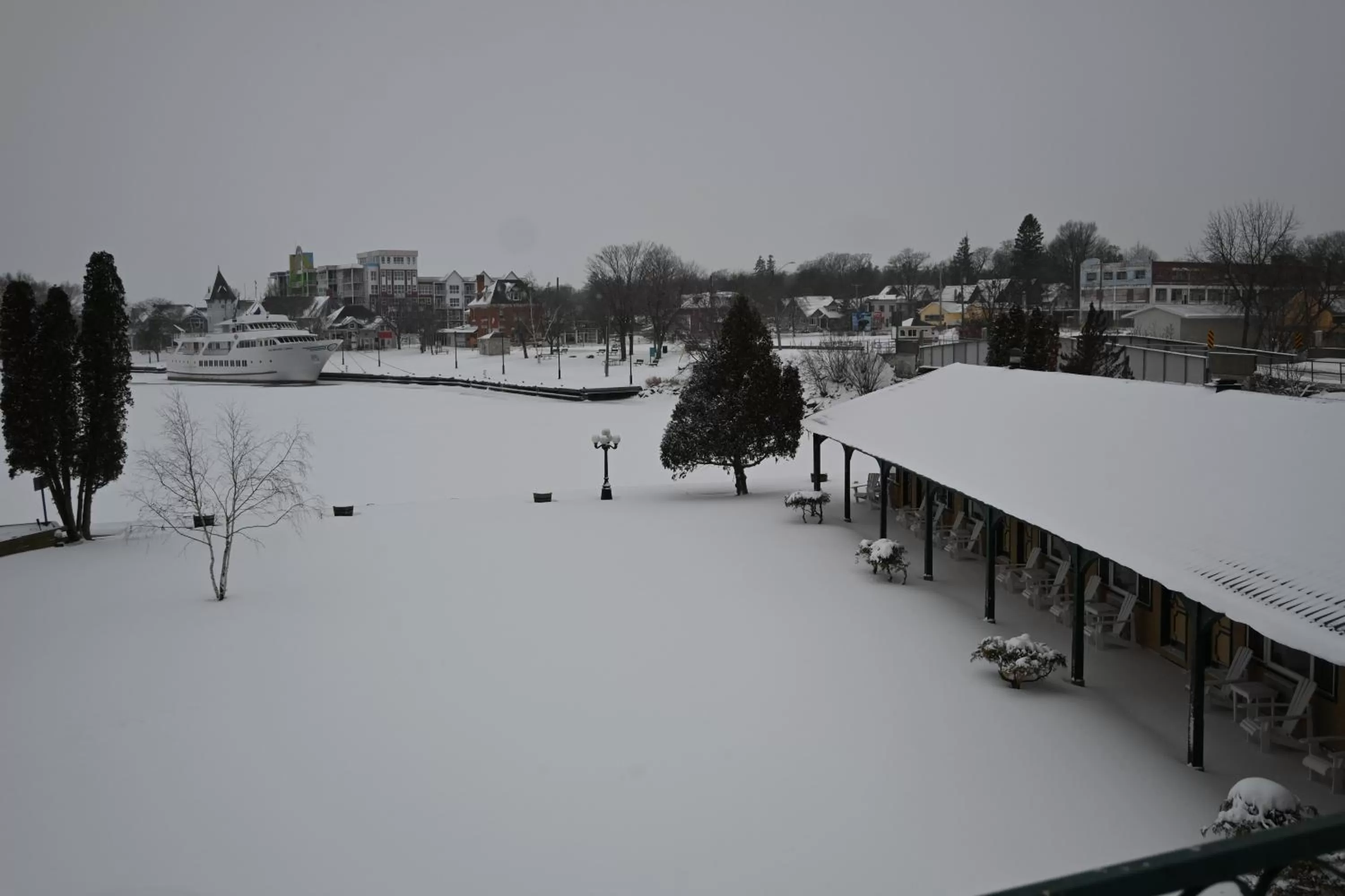 Winter in The Gananoque Inn