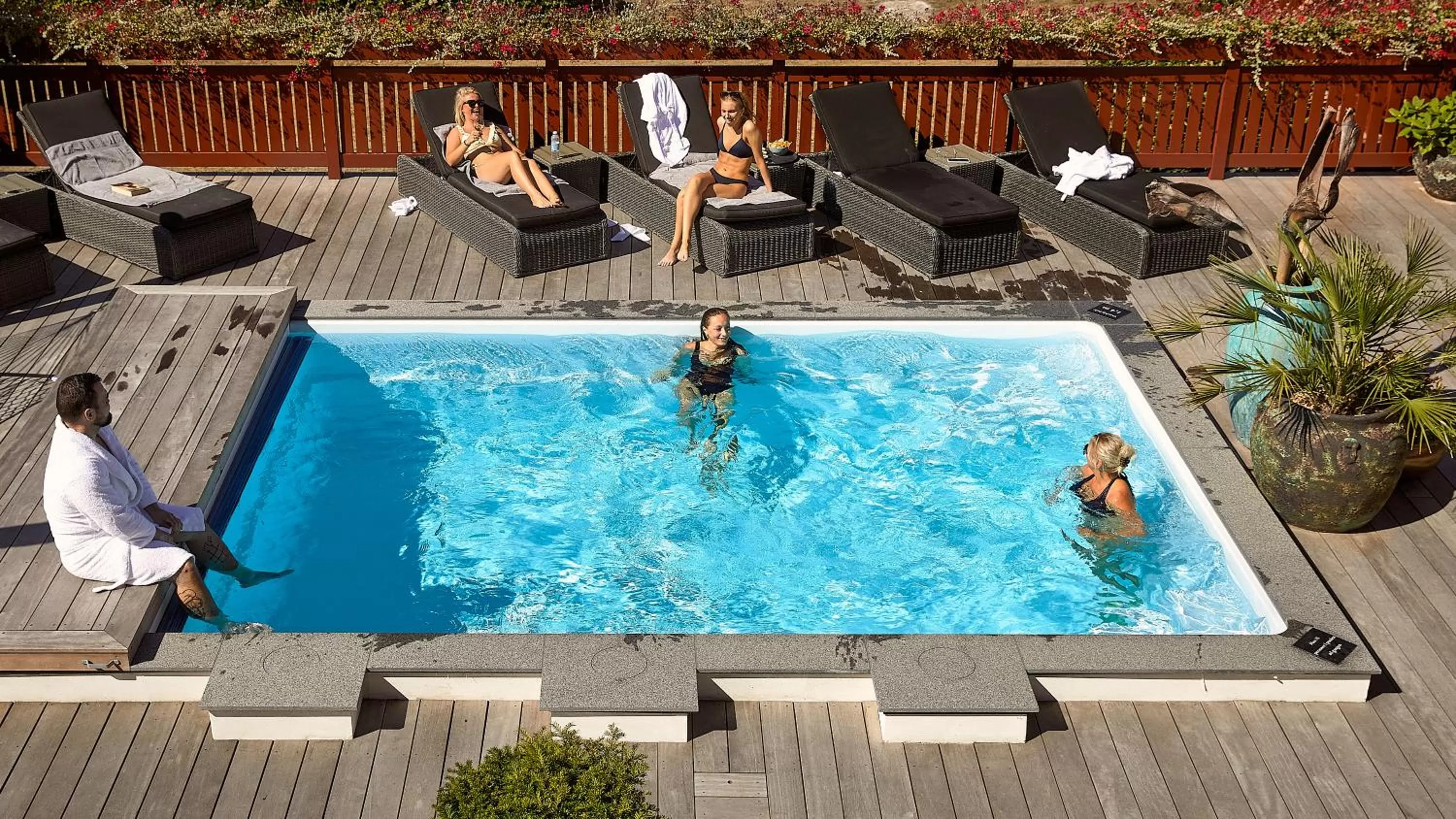 Spa and wellness centre/facilities in Hotel Kirstine