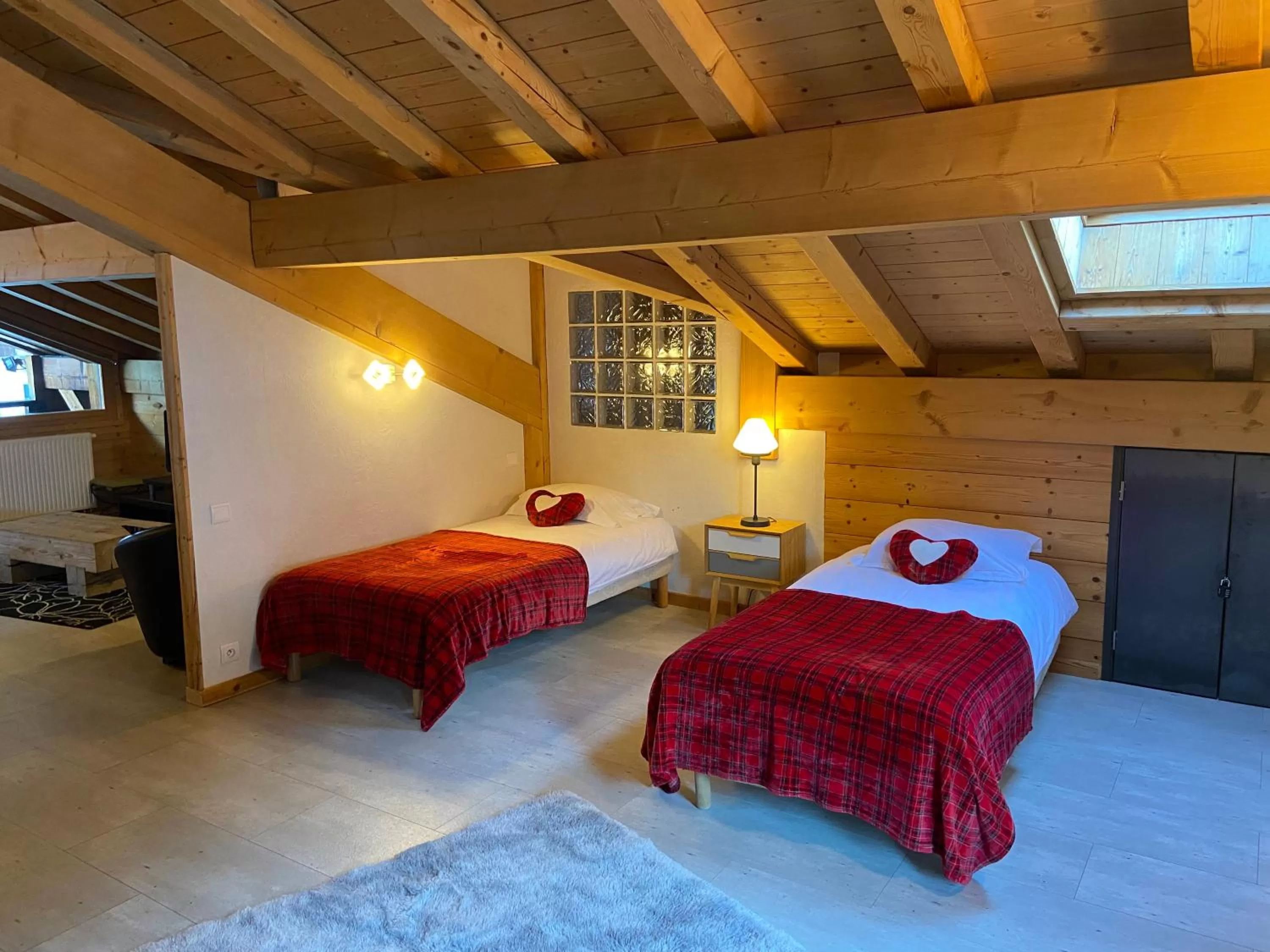 Bed in Bed and Breakfast Chalet Manava