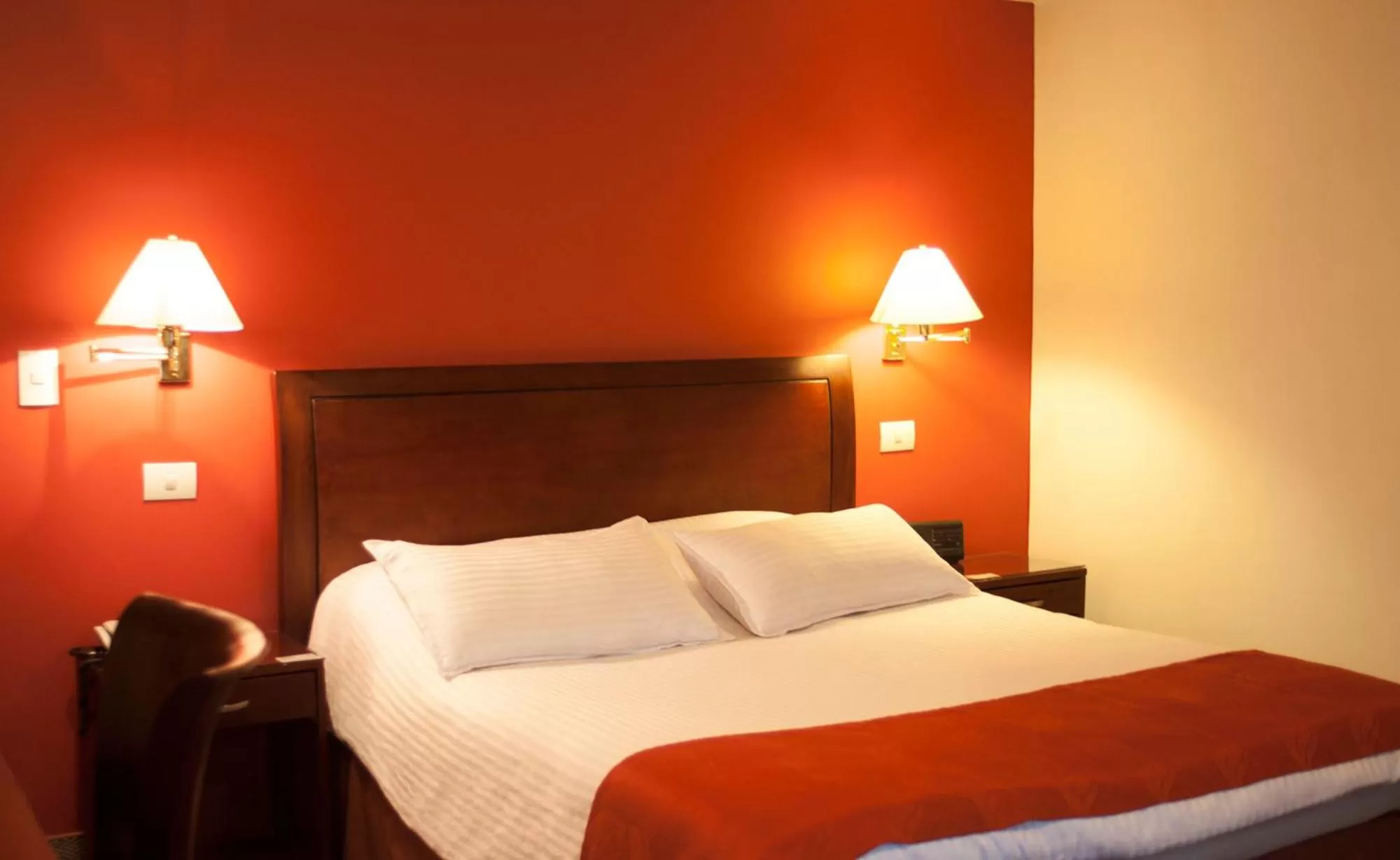 Bed in Apartaestudios Los Andes