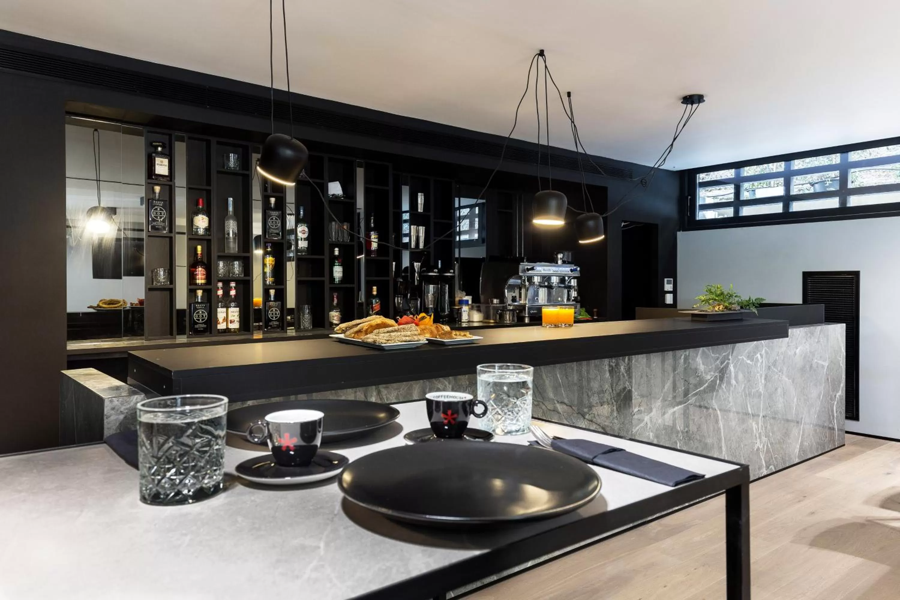 Communal lounge/ TV room in The Duke Boutique Suites