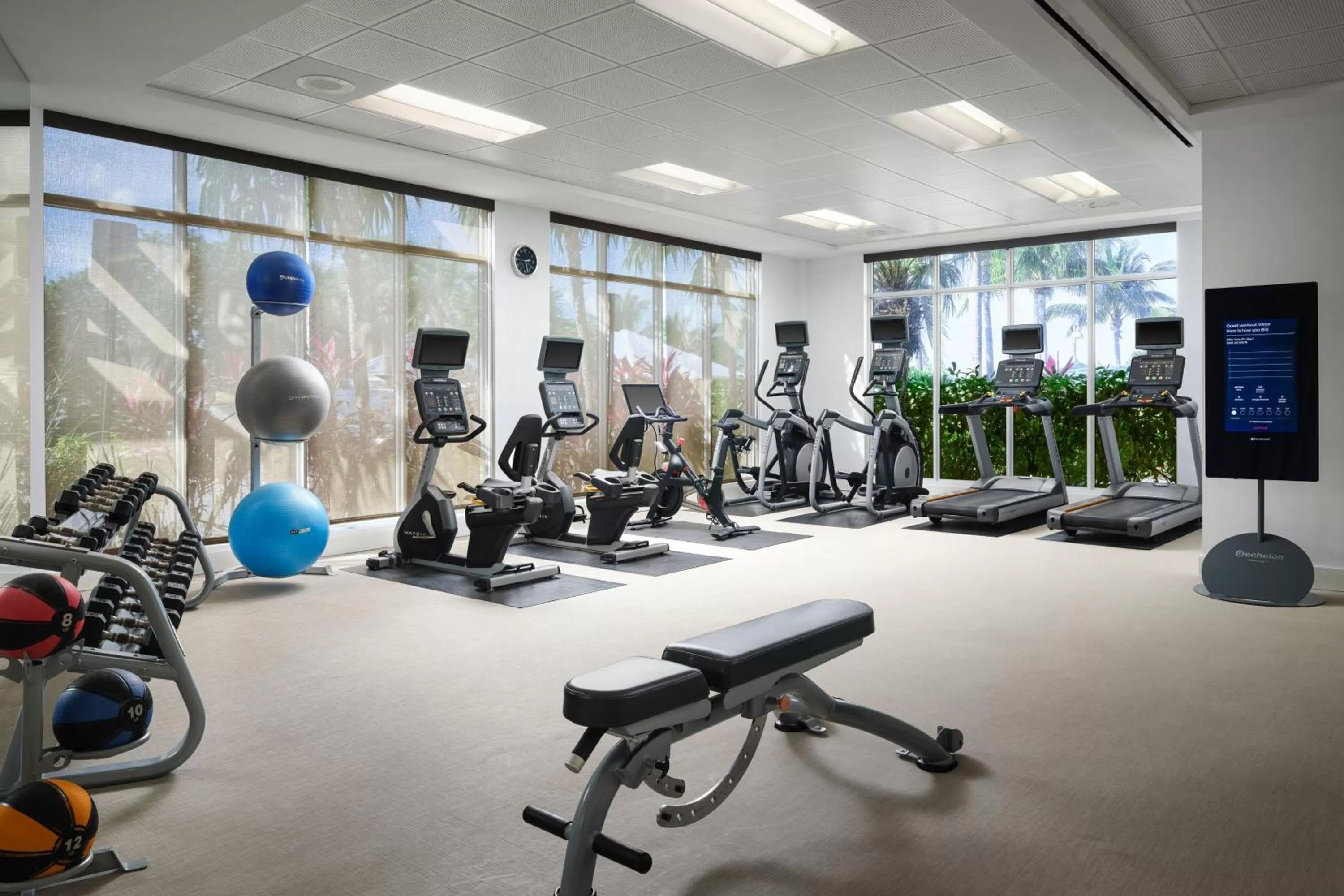 Fitness centre/facilities in Courtyard by Marriott Faro Blanco Resort