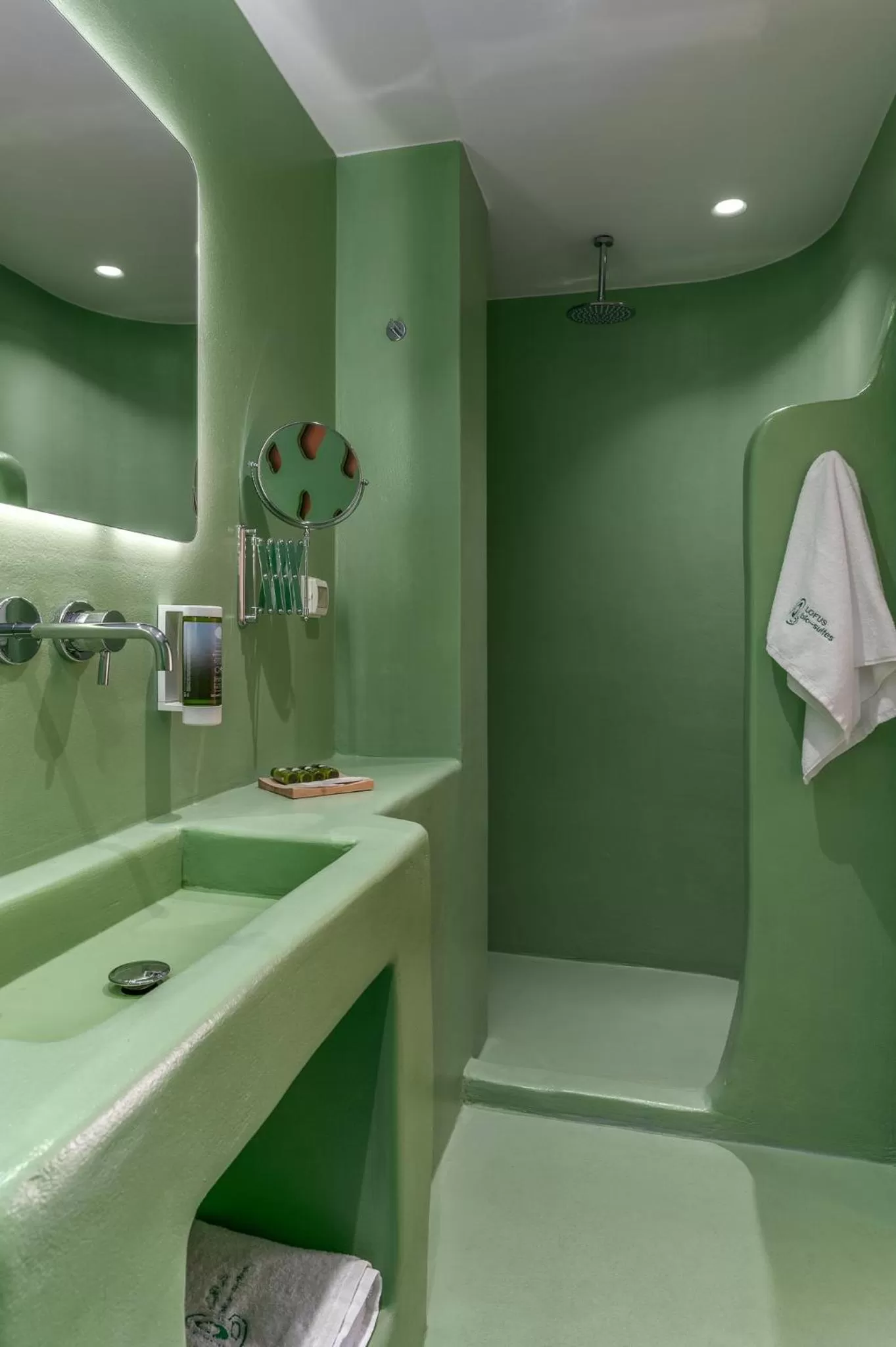 Shower in LOFUS Bio-Suites