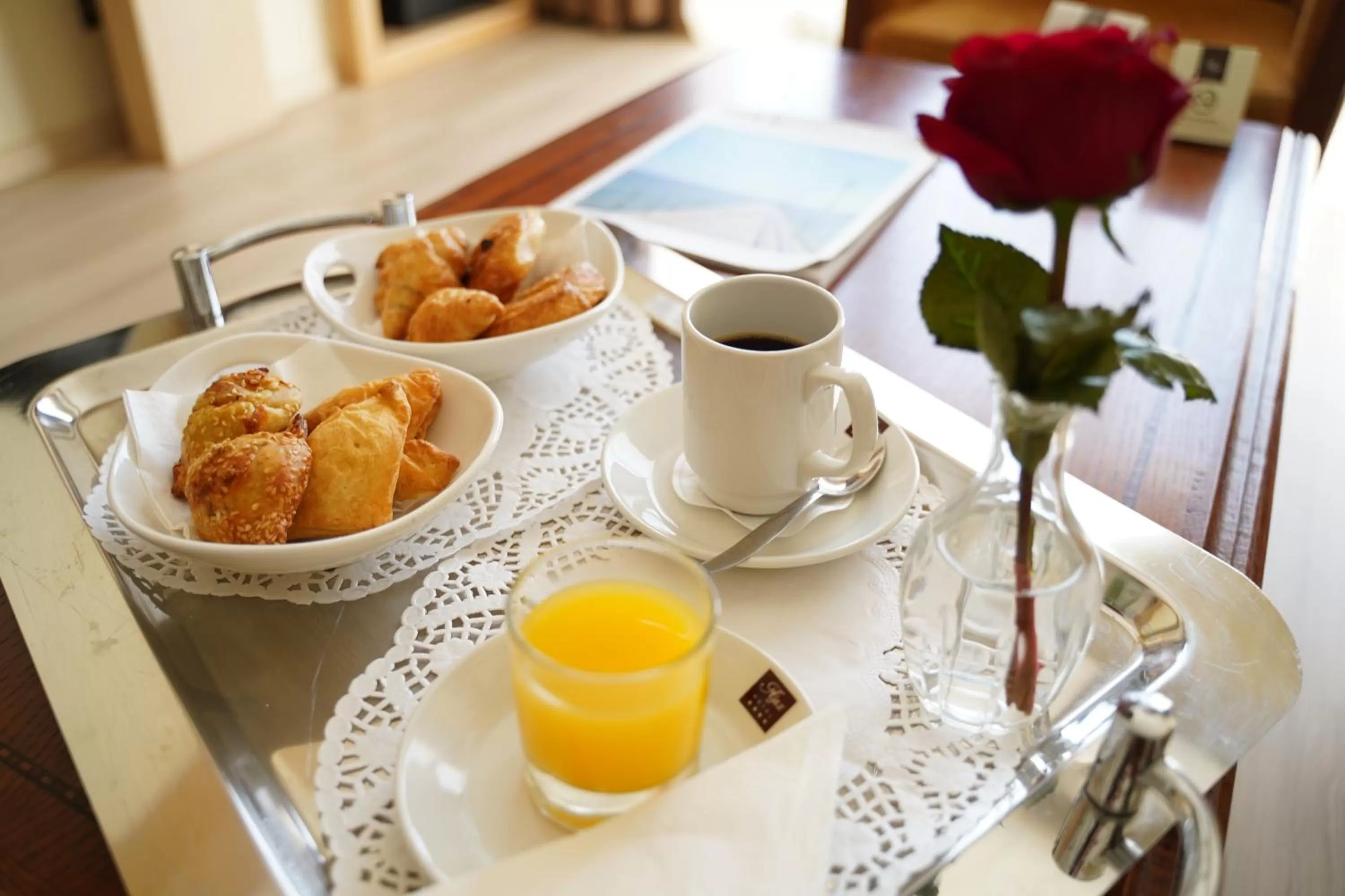 Breakfast in Ajax Hotel