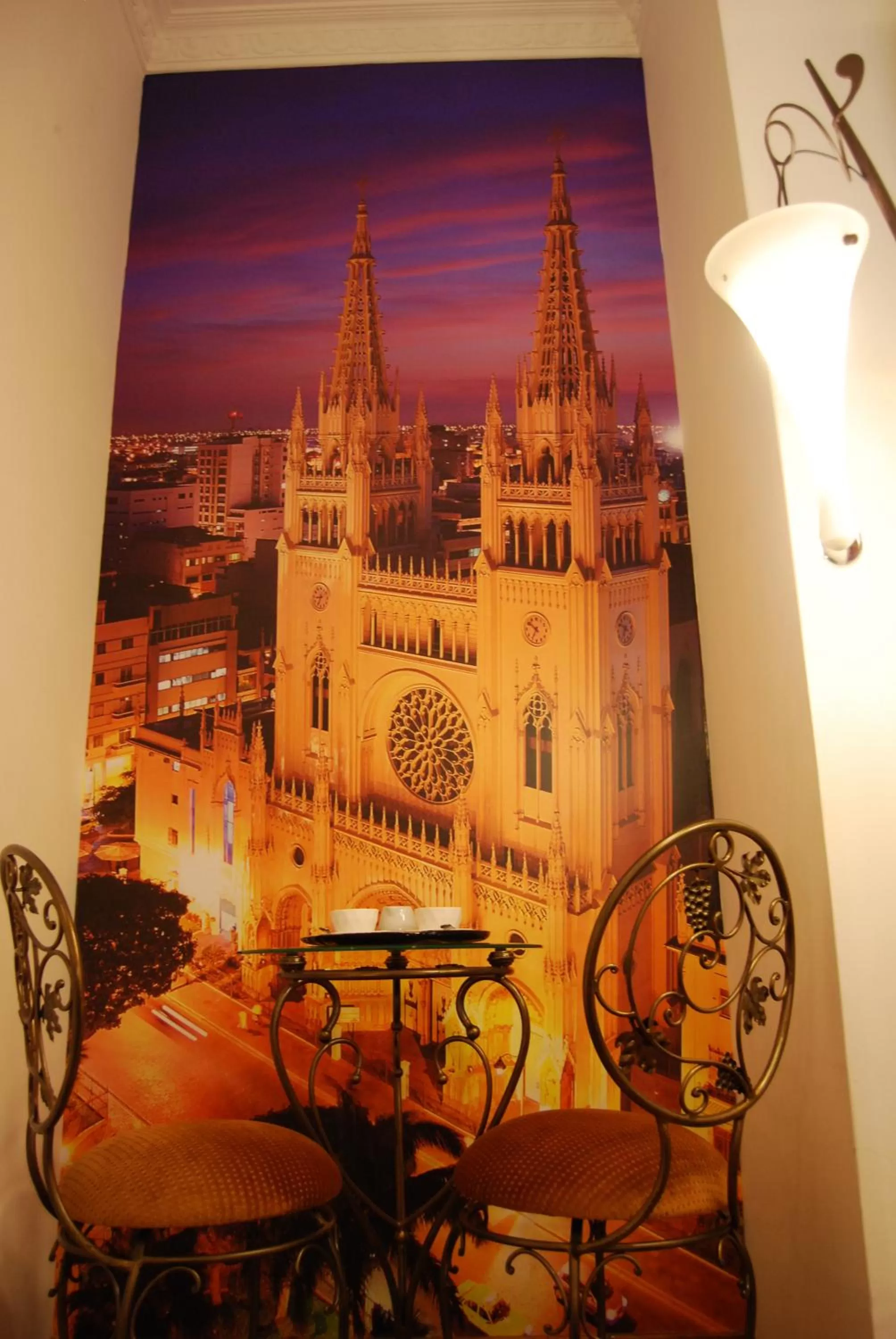 Decorative detail in Vista del Angel Hotel Boutique