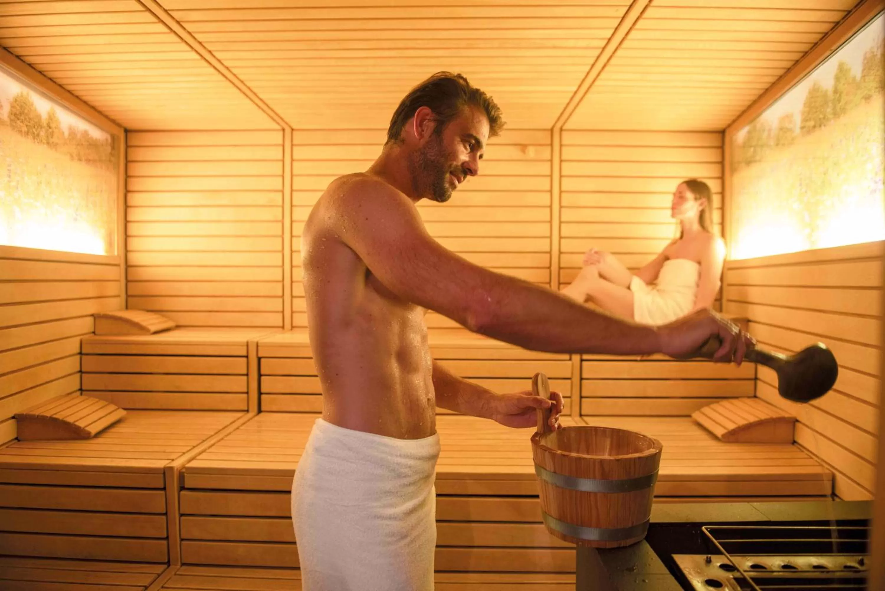 Sauna in Hotel & Spa Larimar