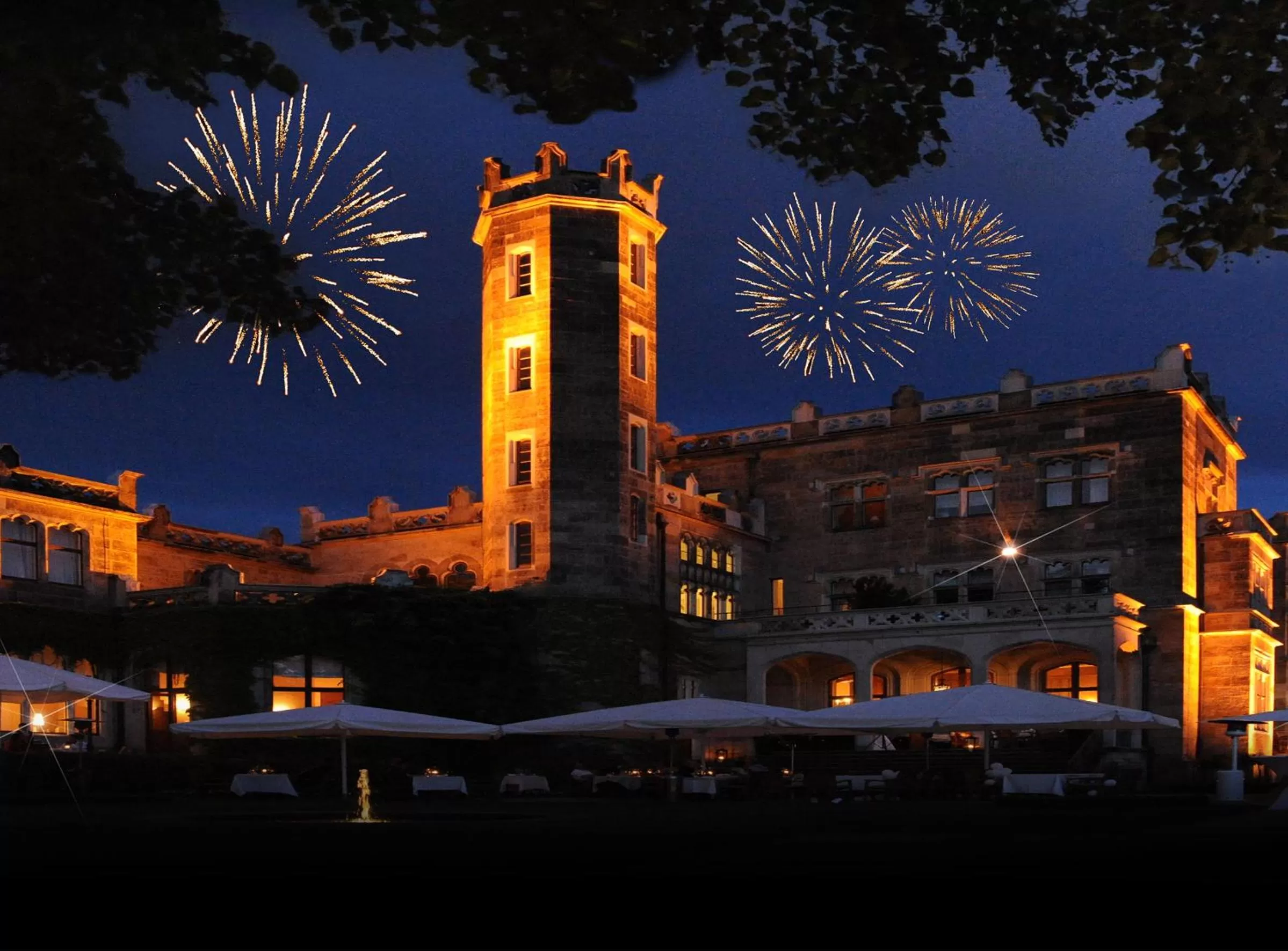 Facade/entrance in Hotel Schloss Eckberg