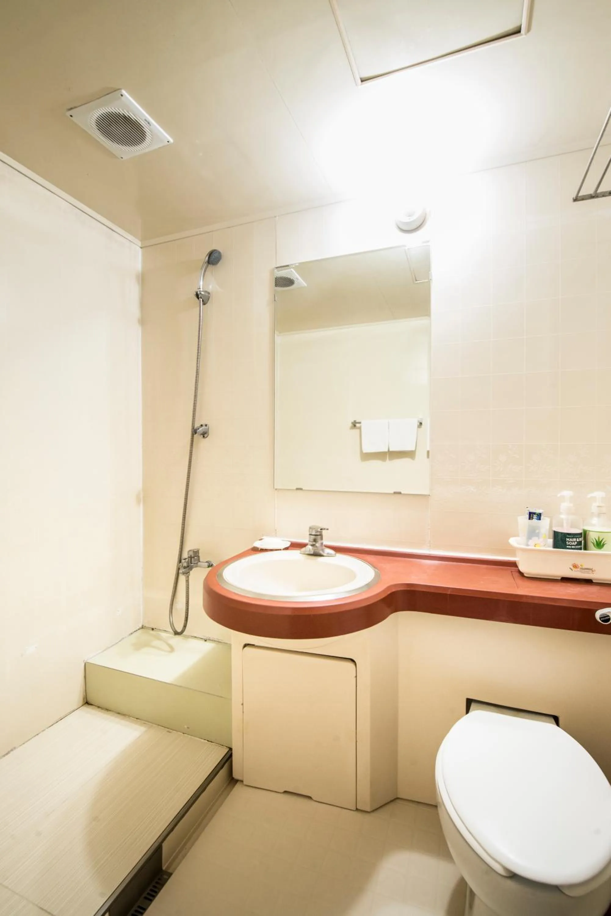 Bathroom in Twins Hotel