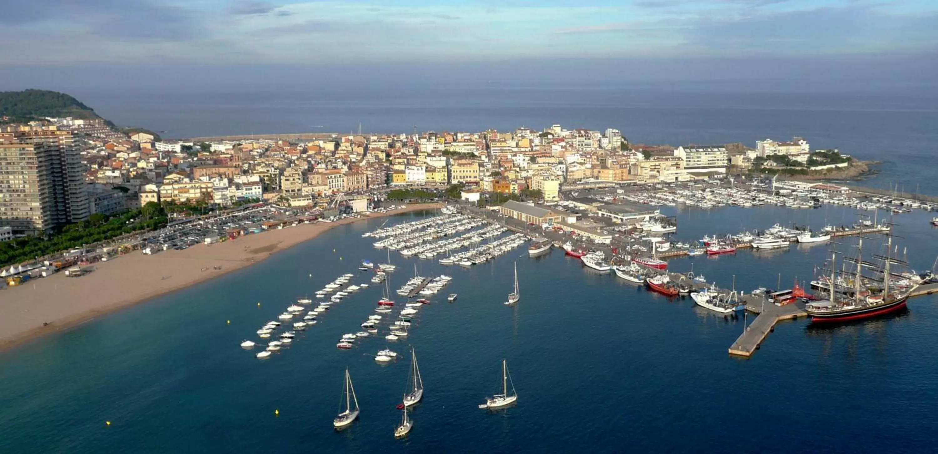 Bird's eye view in Hotel & Restaurant Marina Palamós