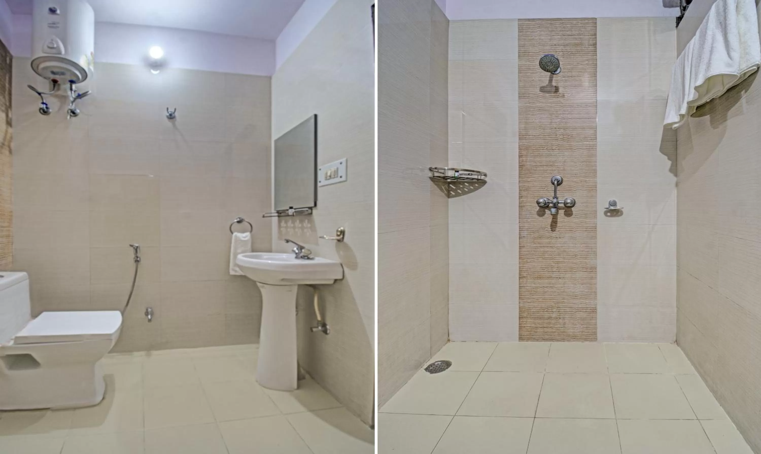 Bathroom in Treebo New Rockwell Vivek Vihar
