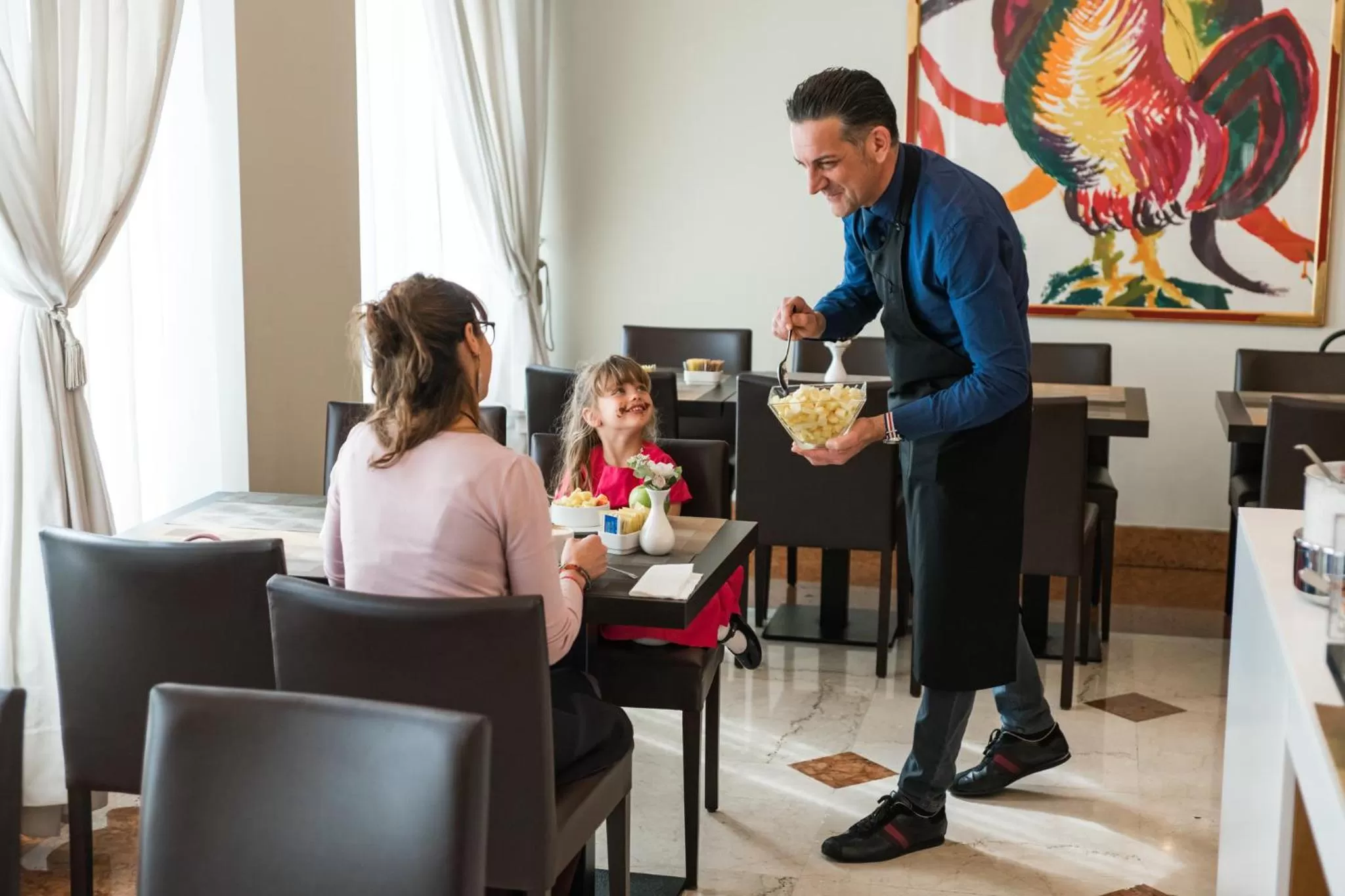 Staff in Hotel Royal Falcone