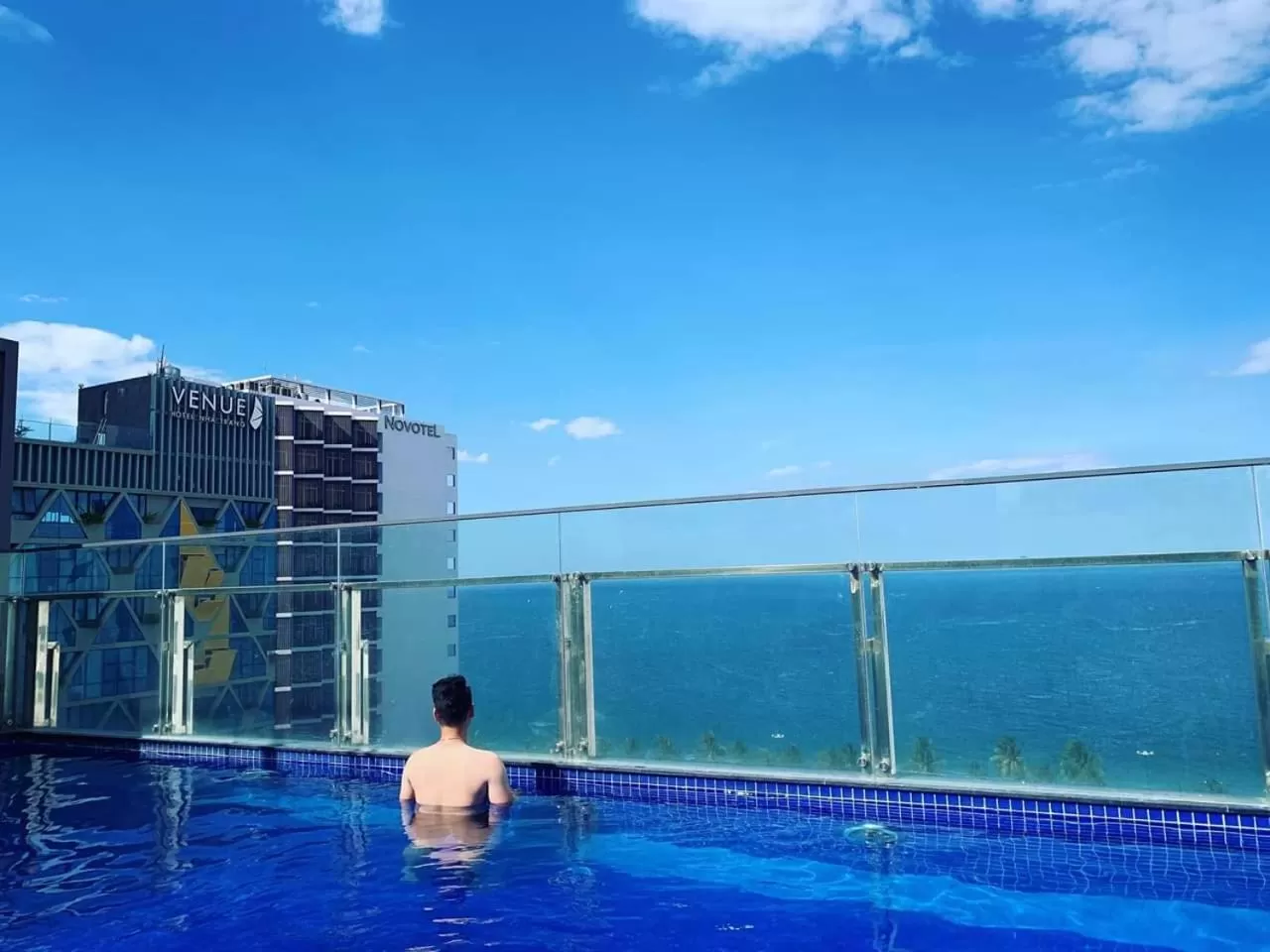 Pool view in Smile Hotel Nha Trang
