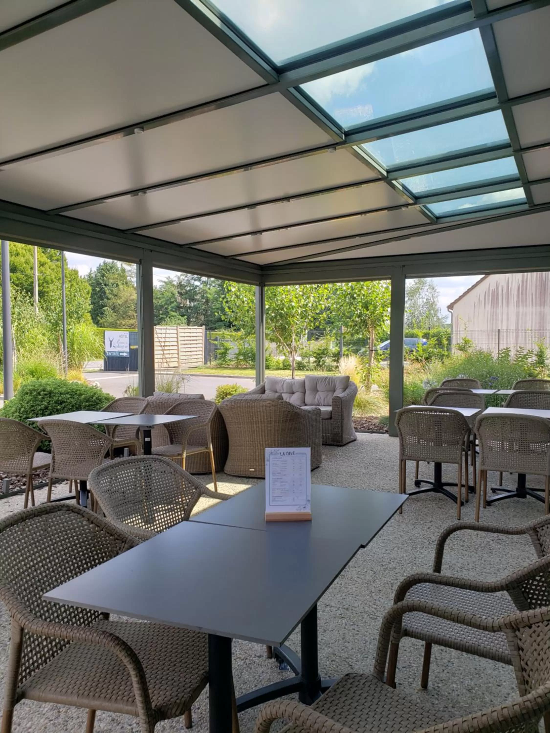 Patio in Brame de Sologne