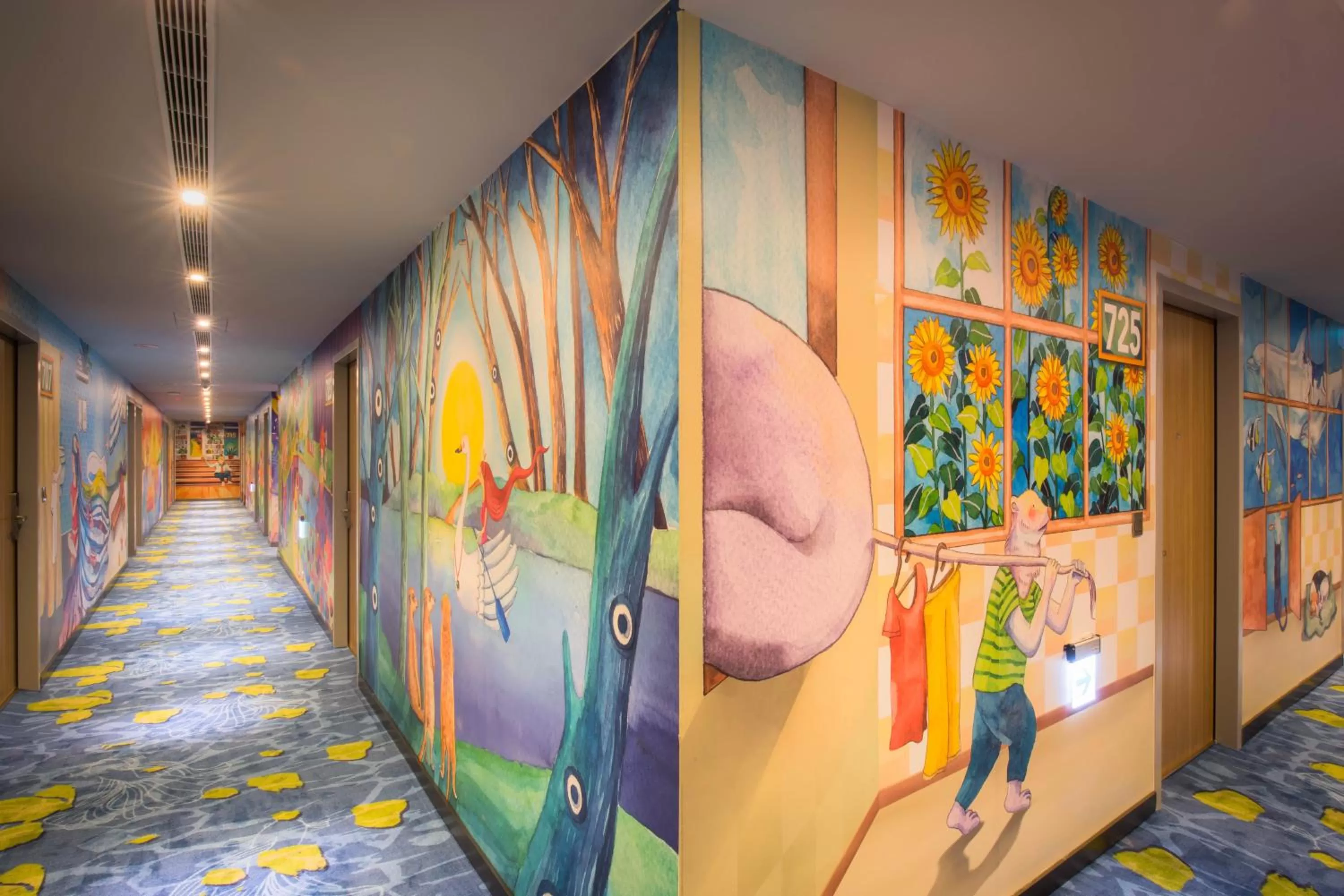 Decorative detail in Legend Hotel Kaohsiung Pier2