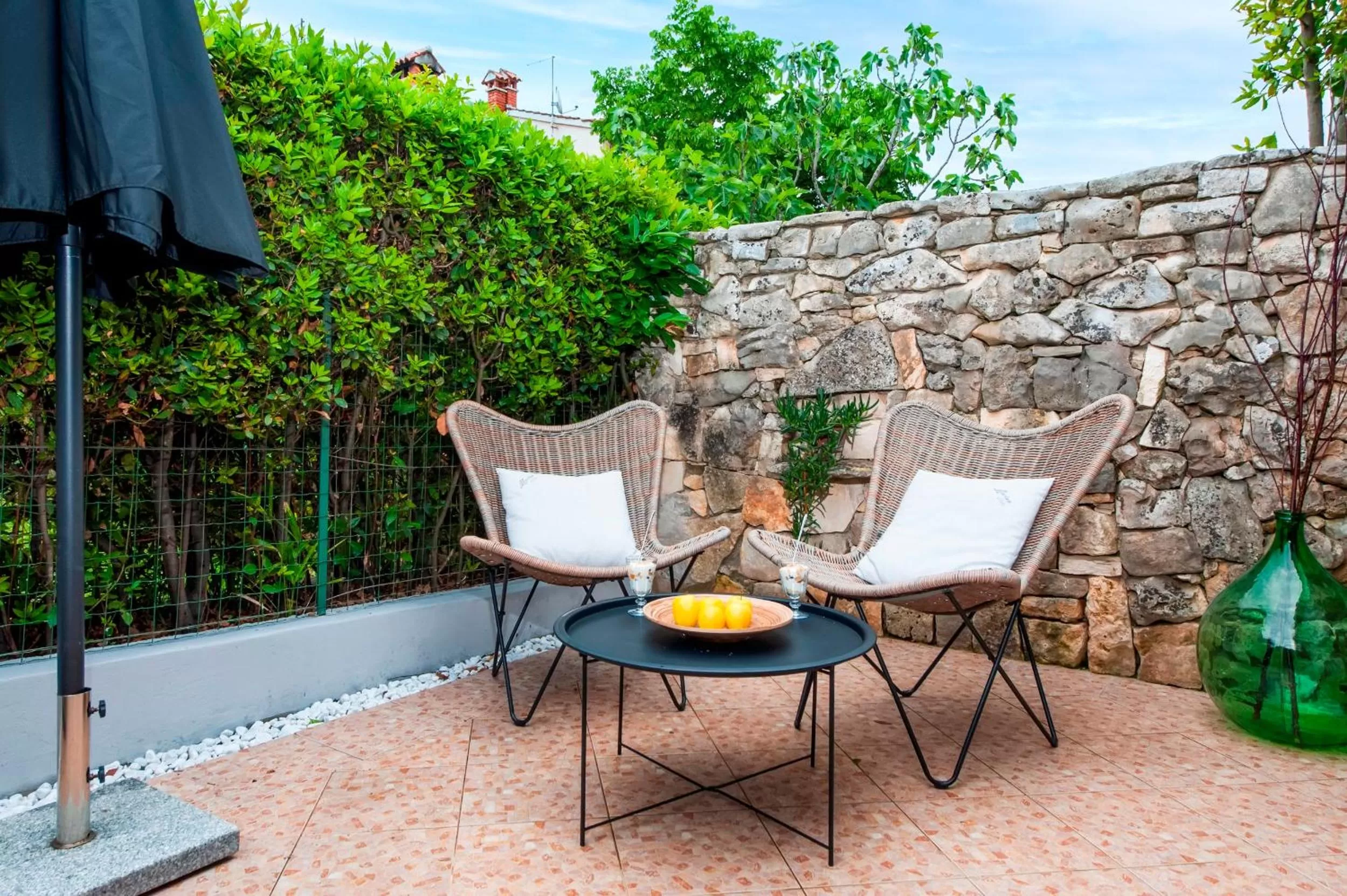 Balcony/Terrace in Villa B&B Marina & Parking Free