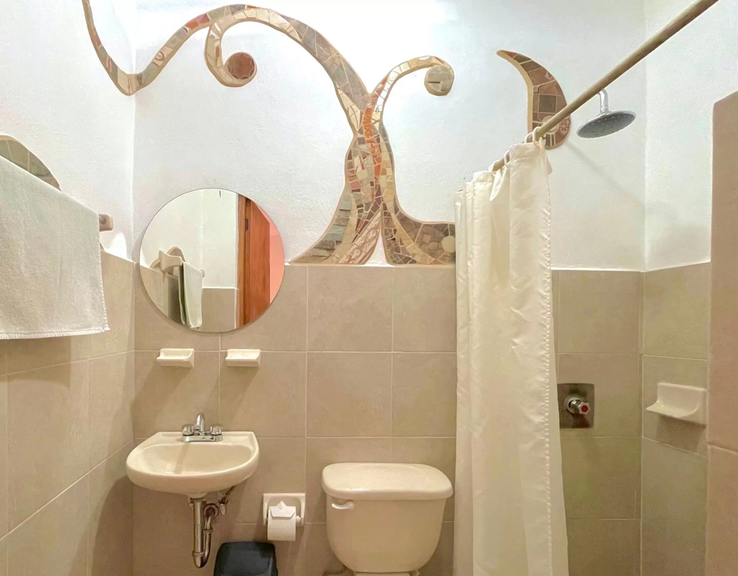 Bathroom in Hotel Casa Azabache