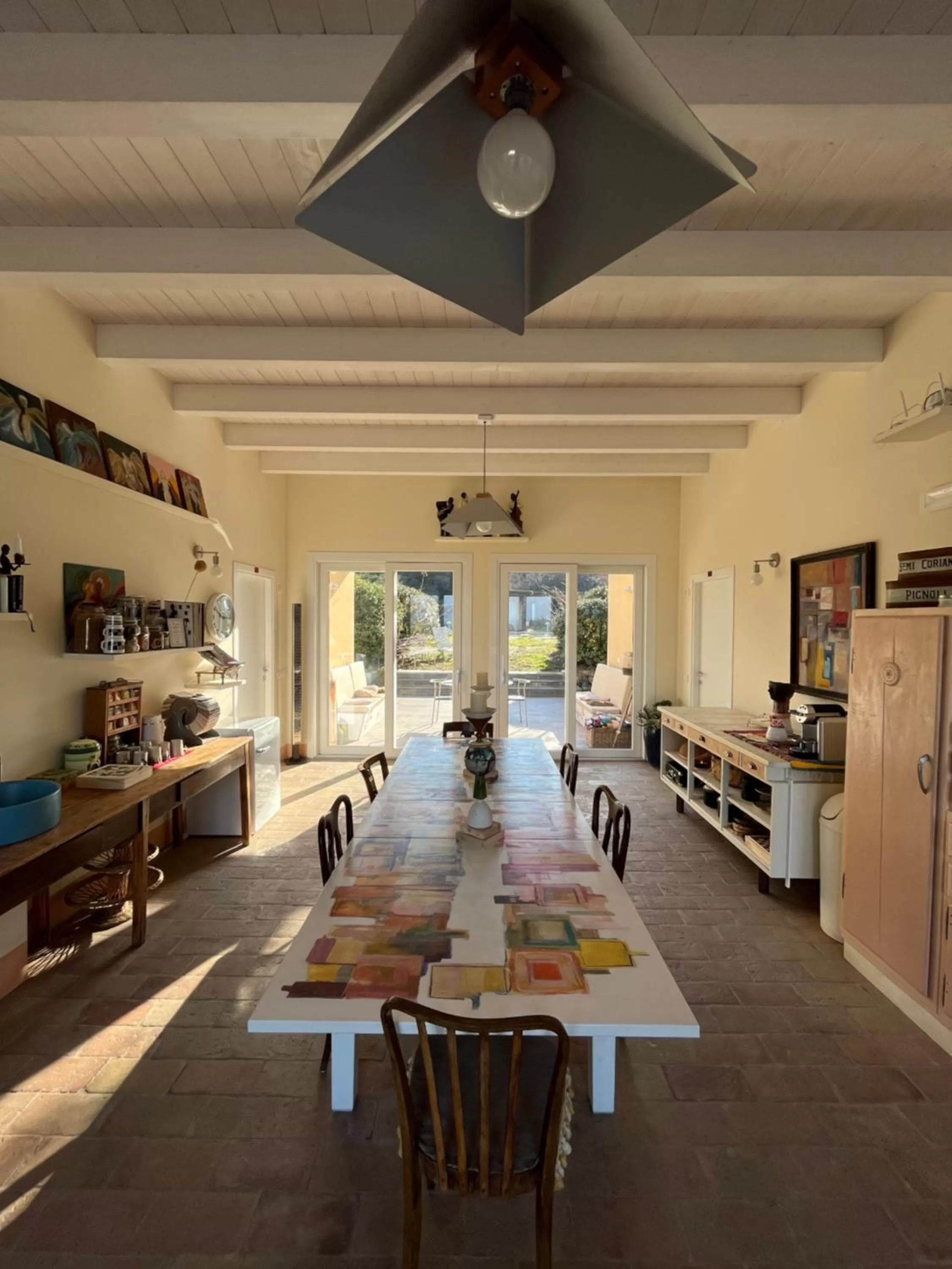 Communal lounge/ TV room in Pioppi Neri R&B