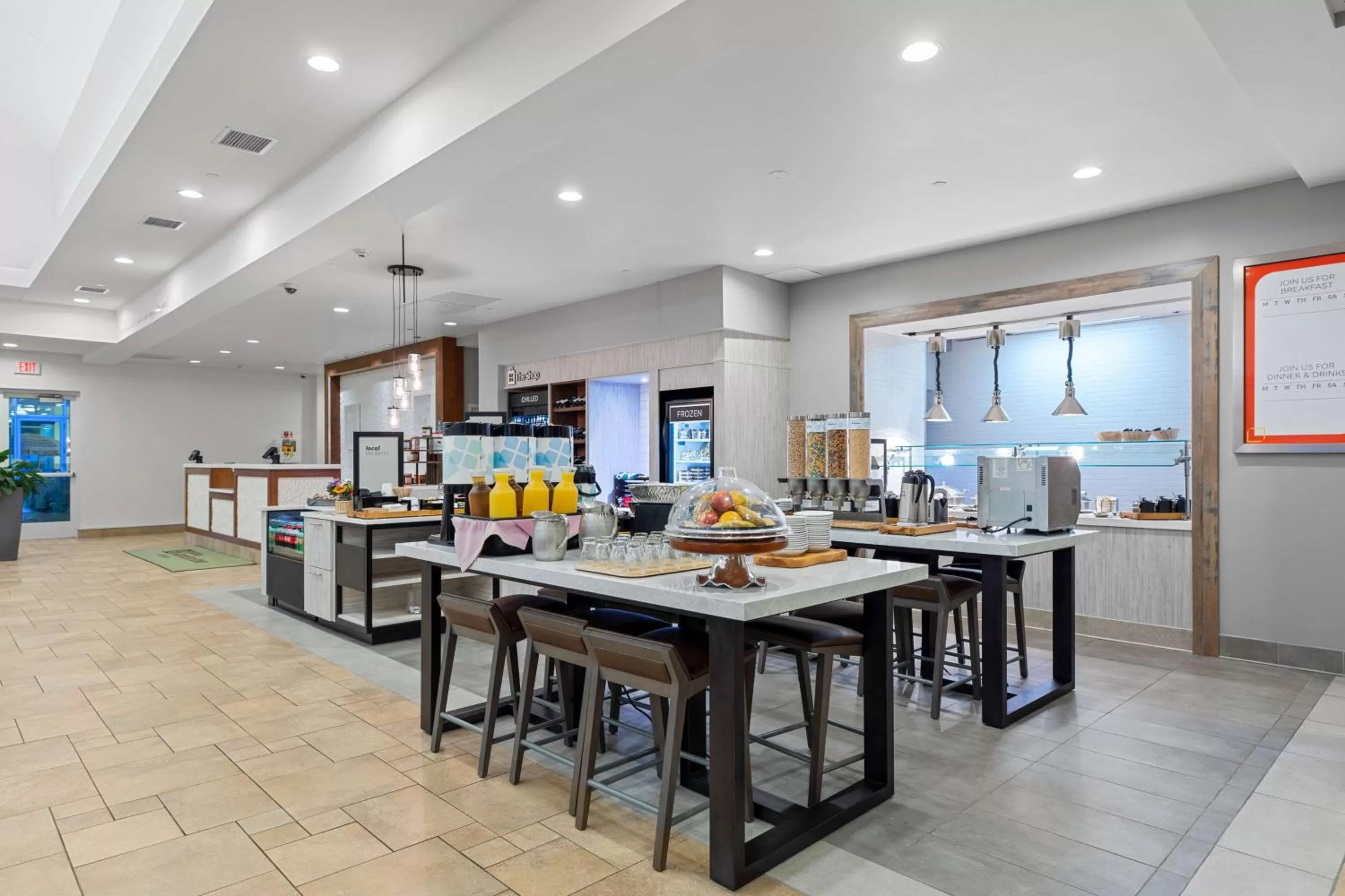 Breakfast in Hilton Garden Inn Auburn