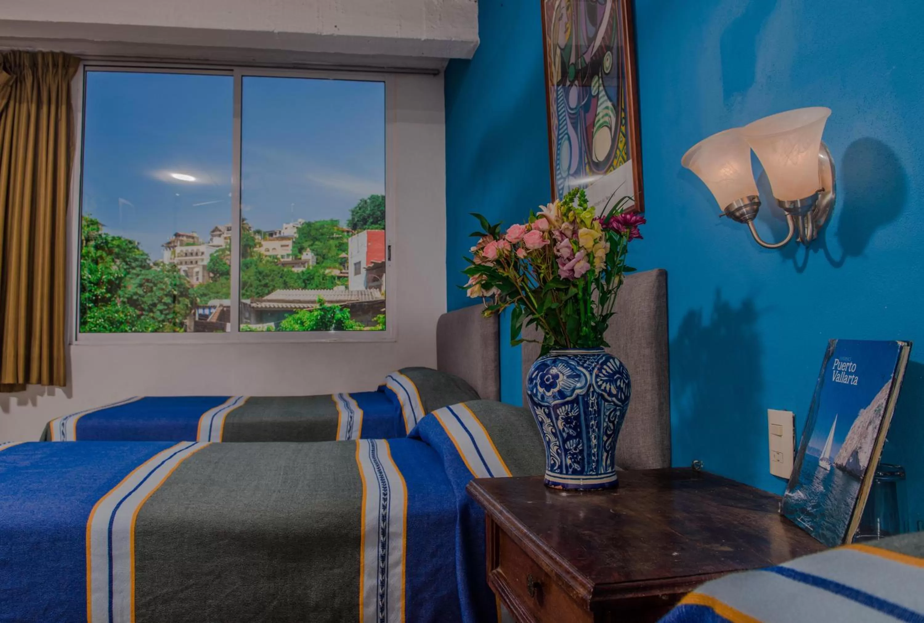 Decorative detail, Bed in Hotel Villa del Mar Tradicional