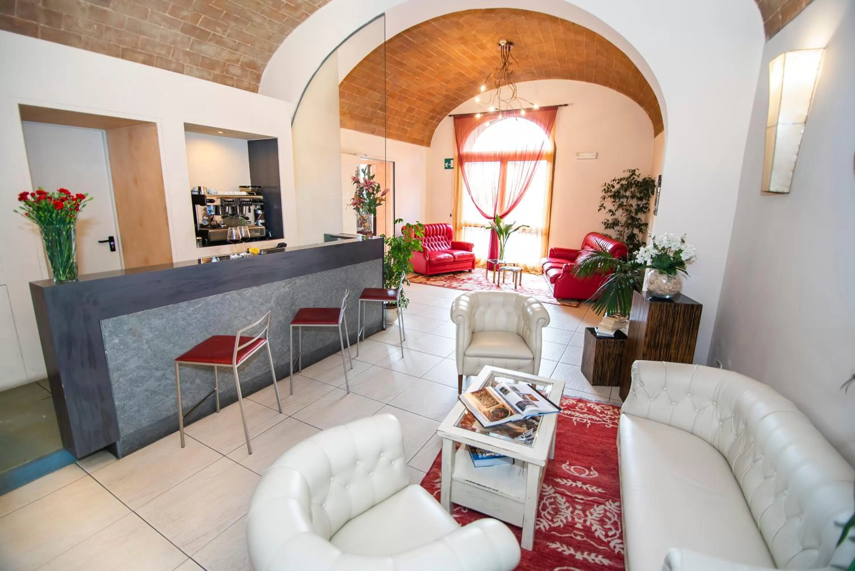 Living room in Hotel La Colonna