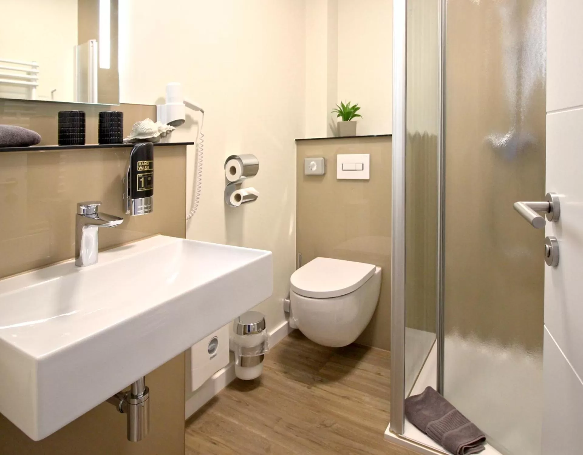 Bathroom in Mare Balticum Urlaub auf Rügen