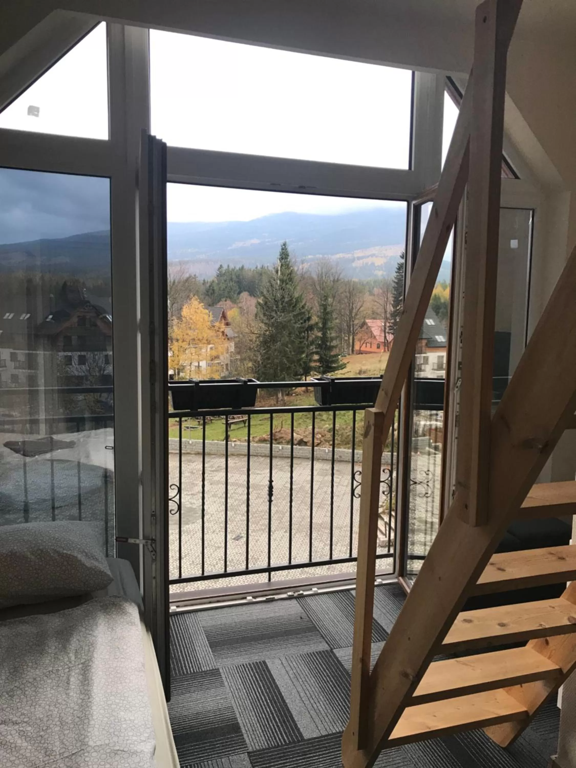 Mountain view in dask resort