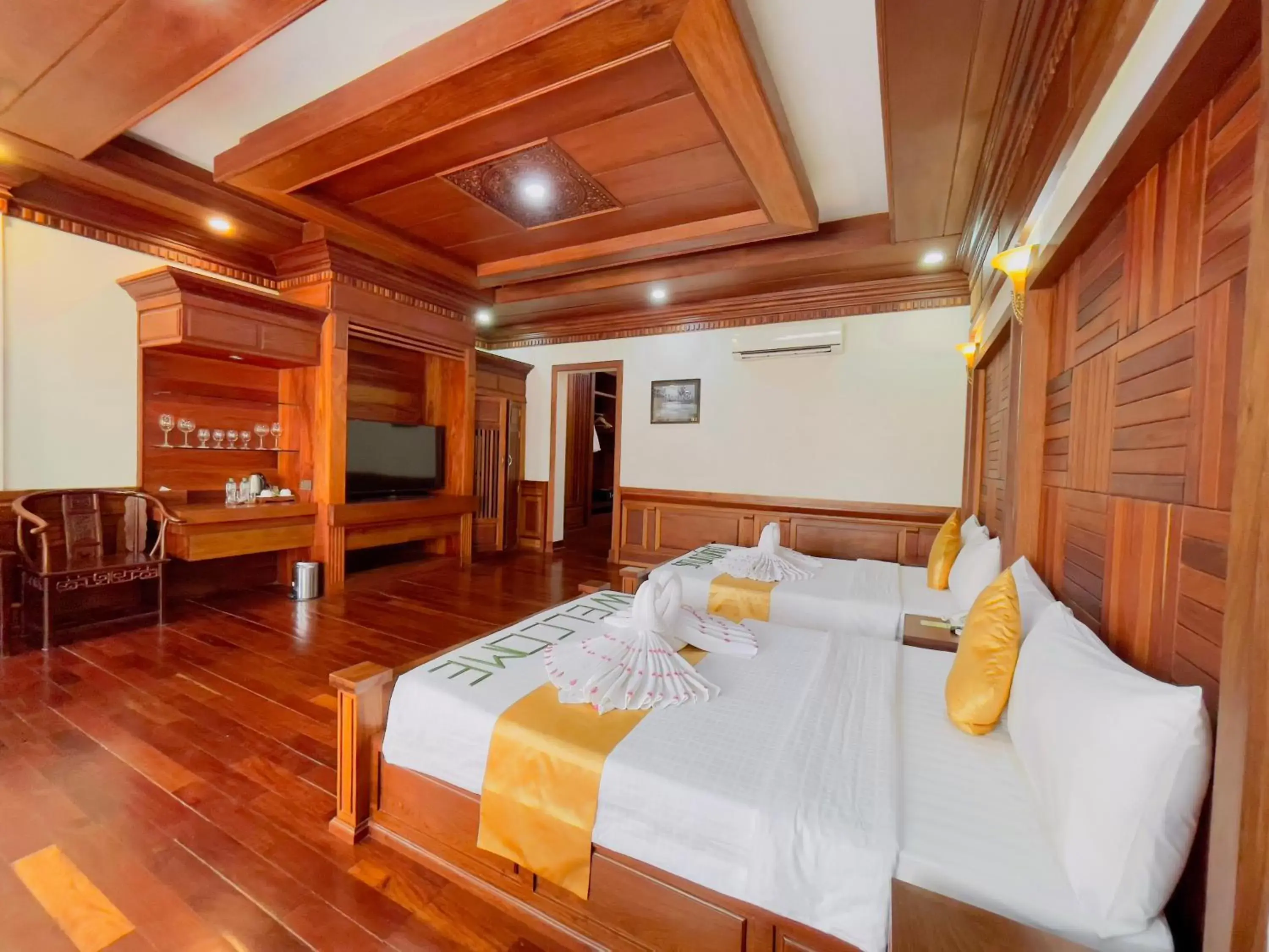 Deluxe Twin Room in Try Palace Resort-Kep Deluxe Twin Room in Try Palace Resort-Kep
