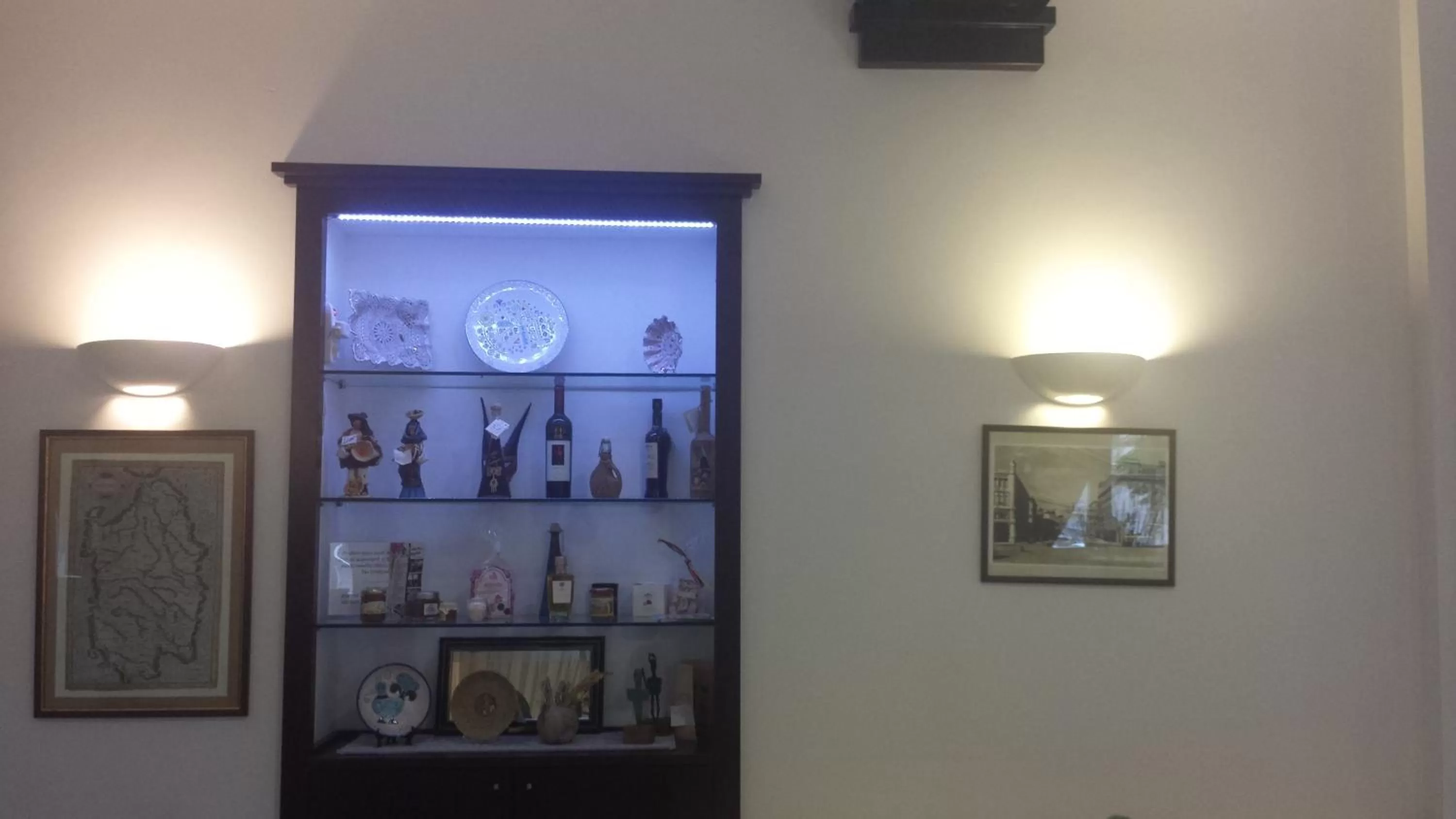 Decorative detail in Hotel Due Colonne