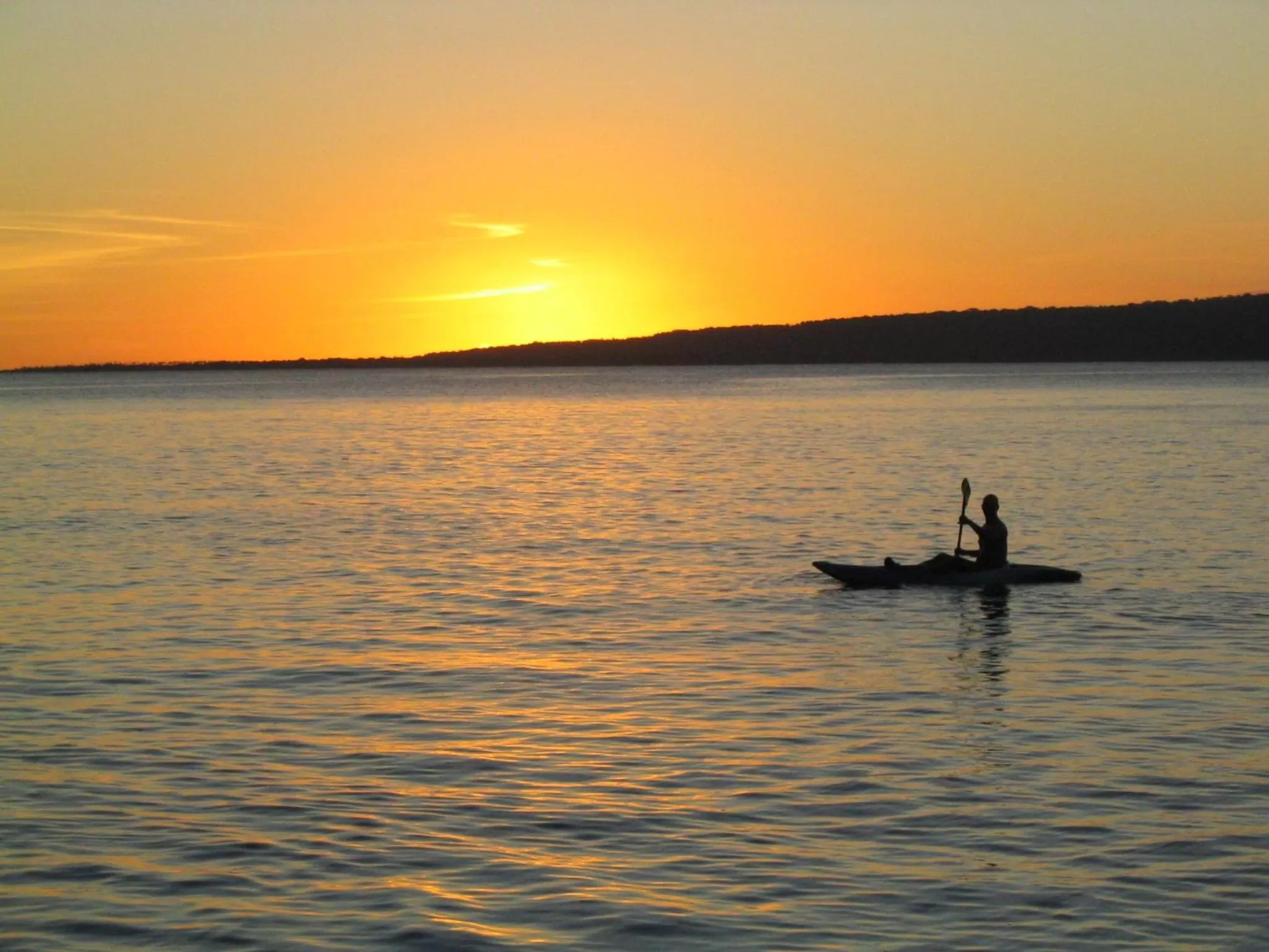Canoeing, Sunrise/Sunset in Paradise Cove Resort