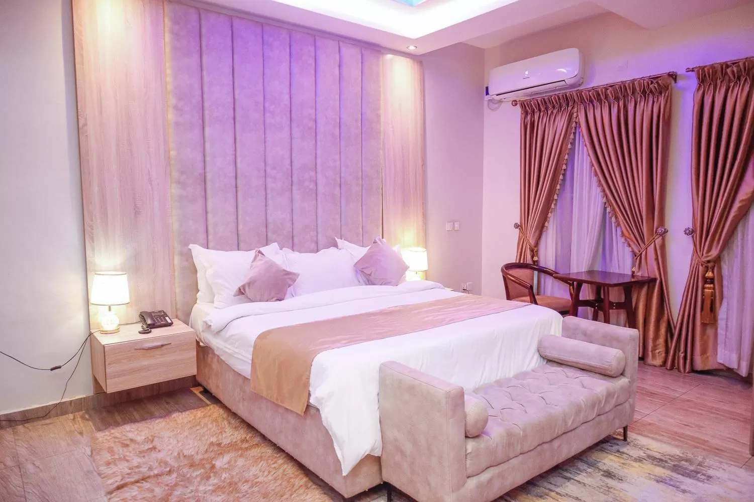 Bedroom, Bed in God's Touch Apartments Signature