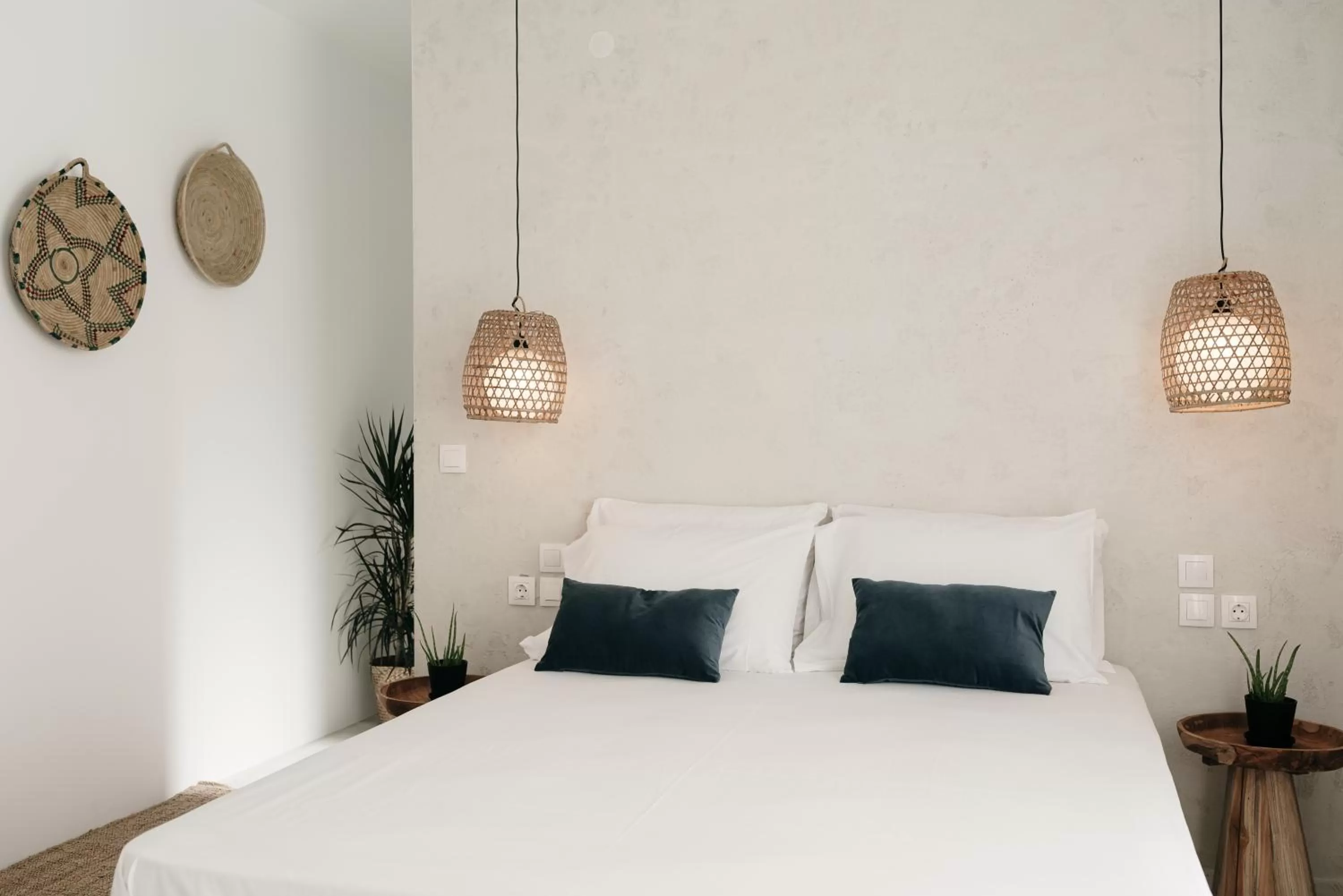 Bedroom, Bed in BOĒM Boutique Hotel Lefkada