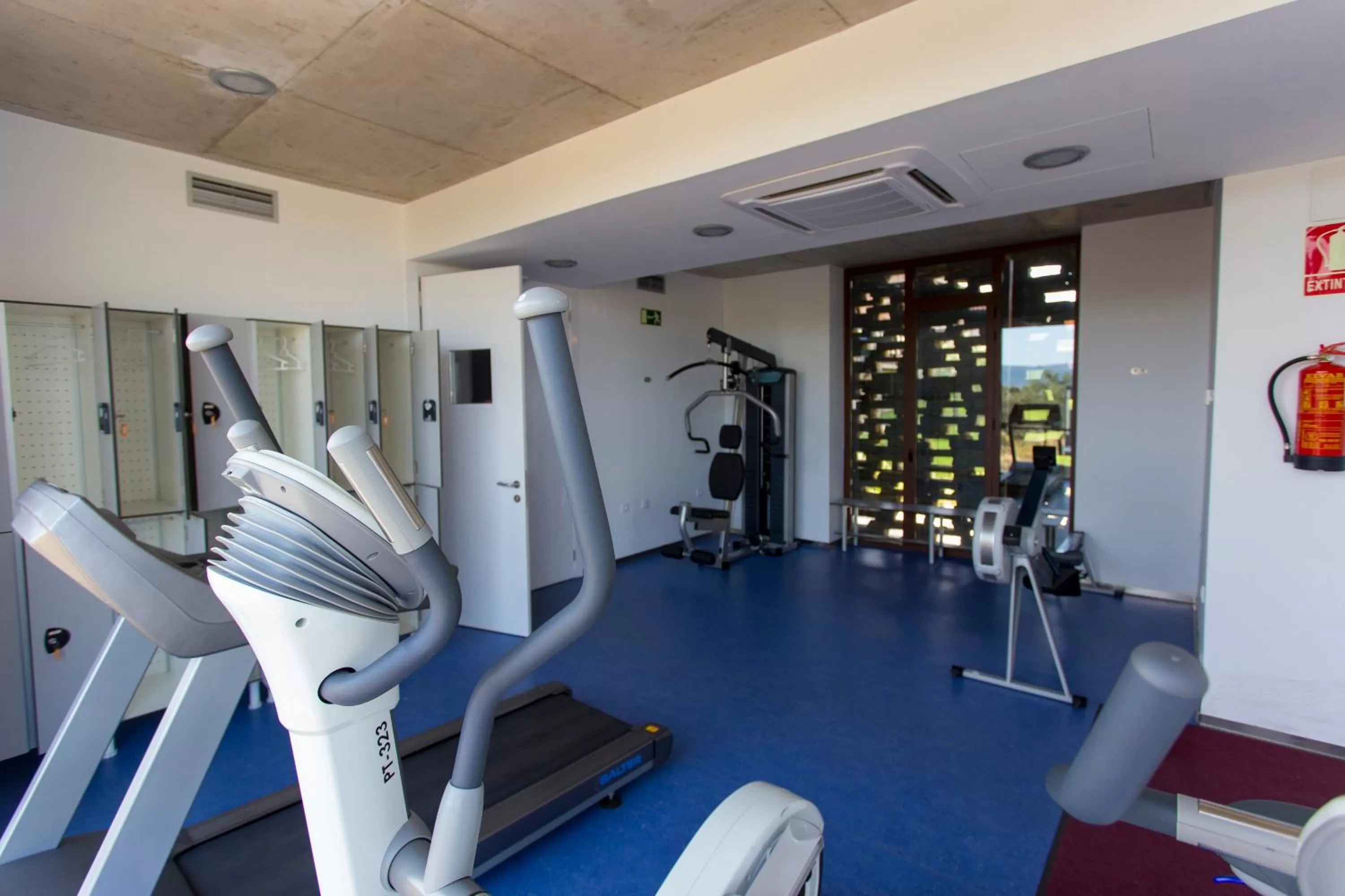 Fitness centre/facilities in Hotel Parque de Monfragüe
