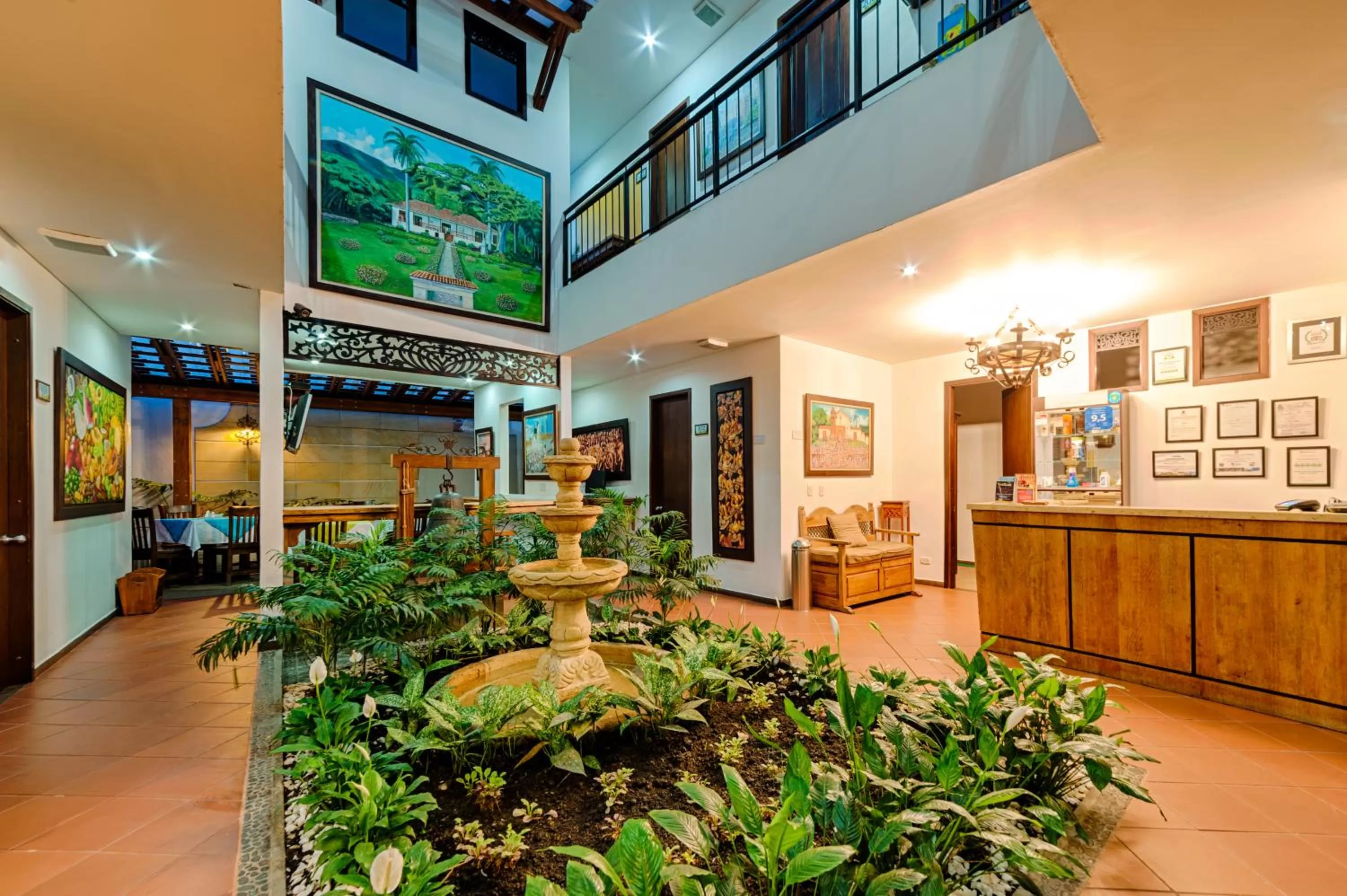 Garden in Hotel Boutique San Antonio