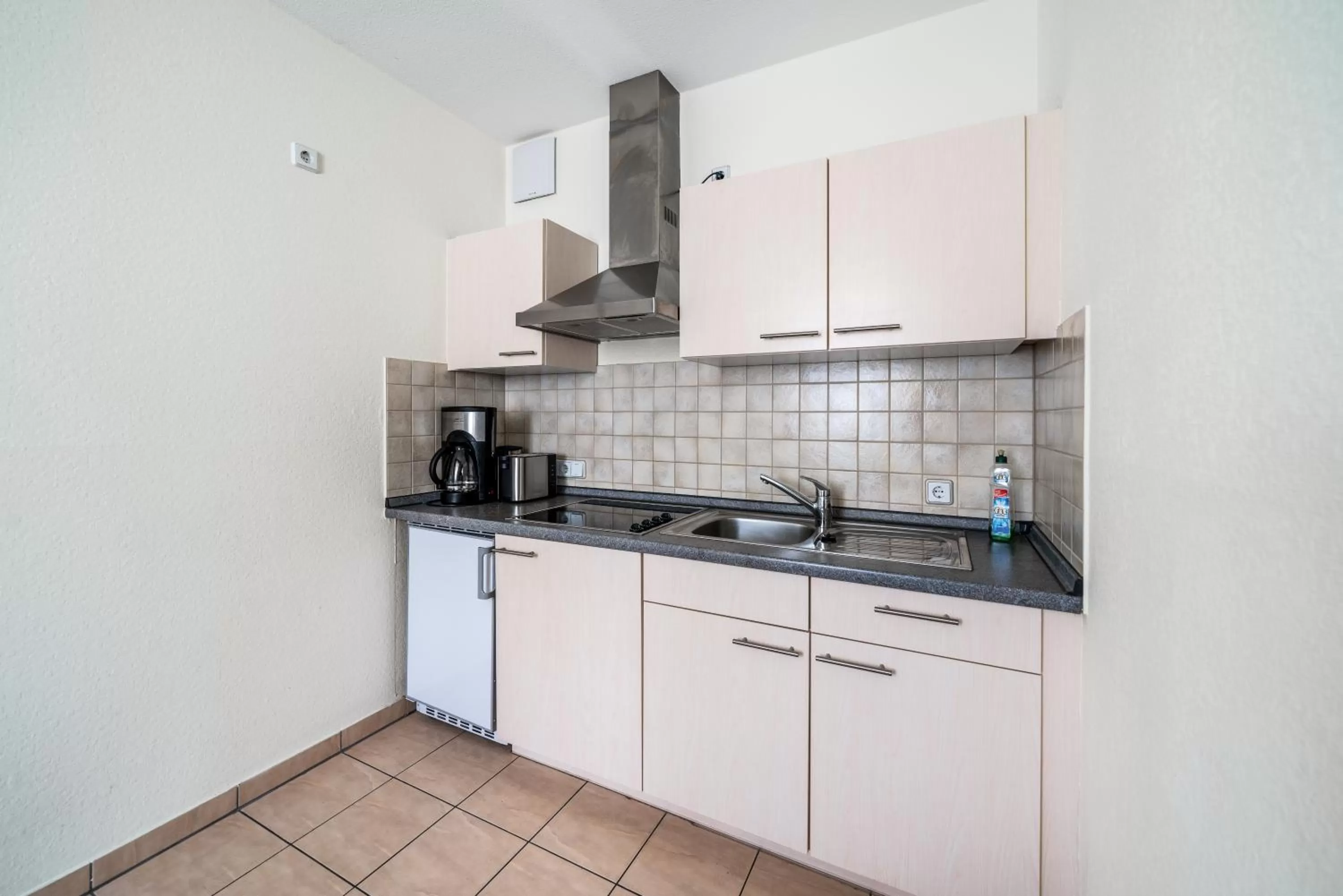 Kitchen or kitchenette in Aparthotel Münzgasse An der Frauenkirche