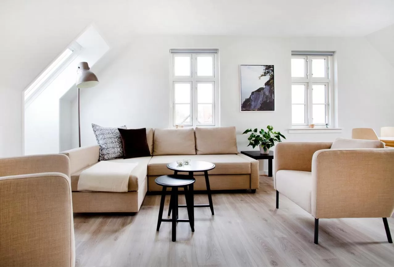 Seating Area in Hotel Residens Møen