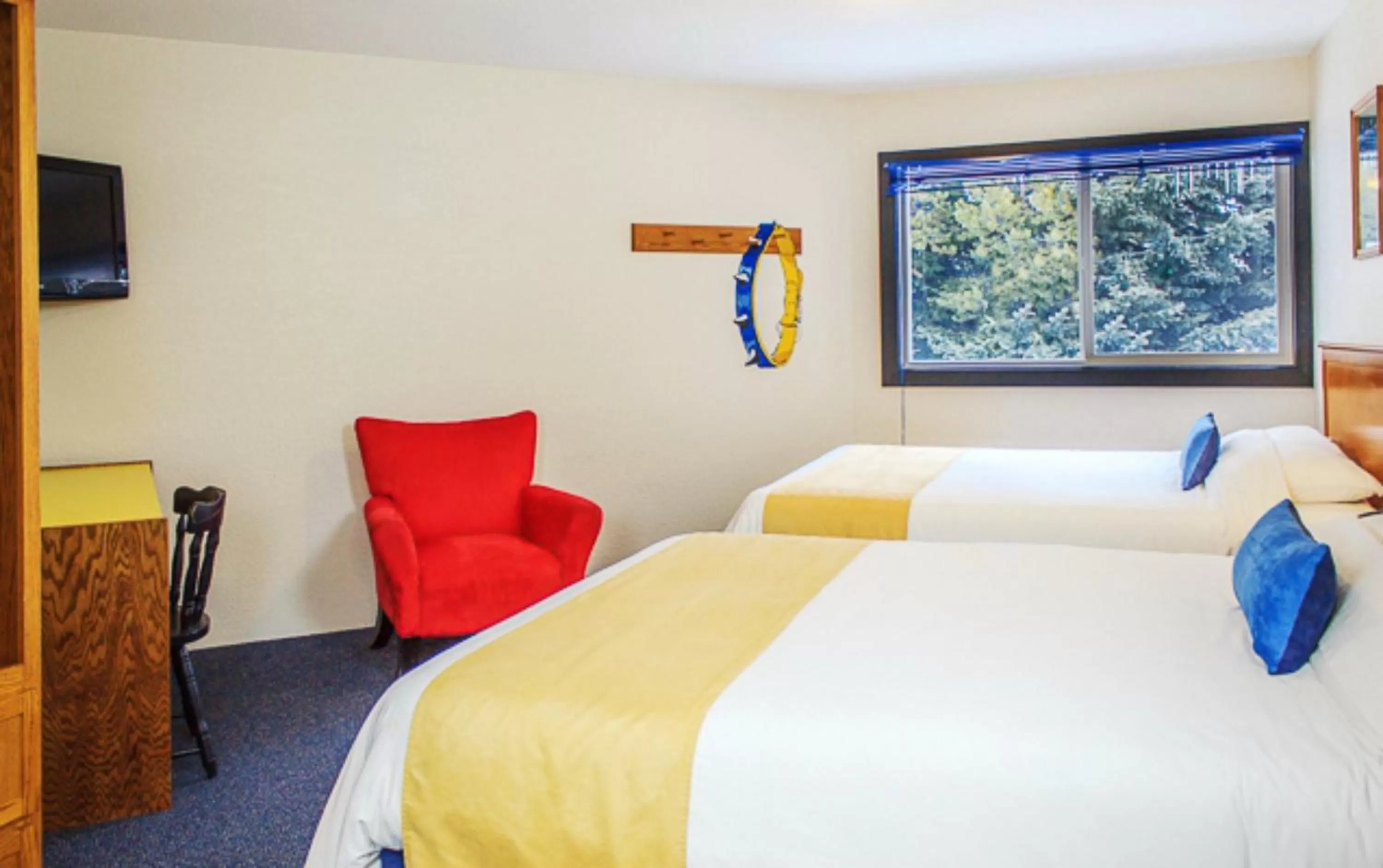 Bed in The Bulldog Hotel