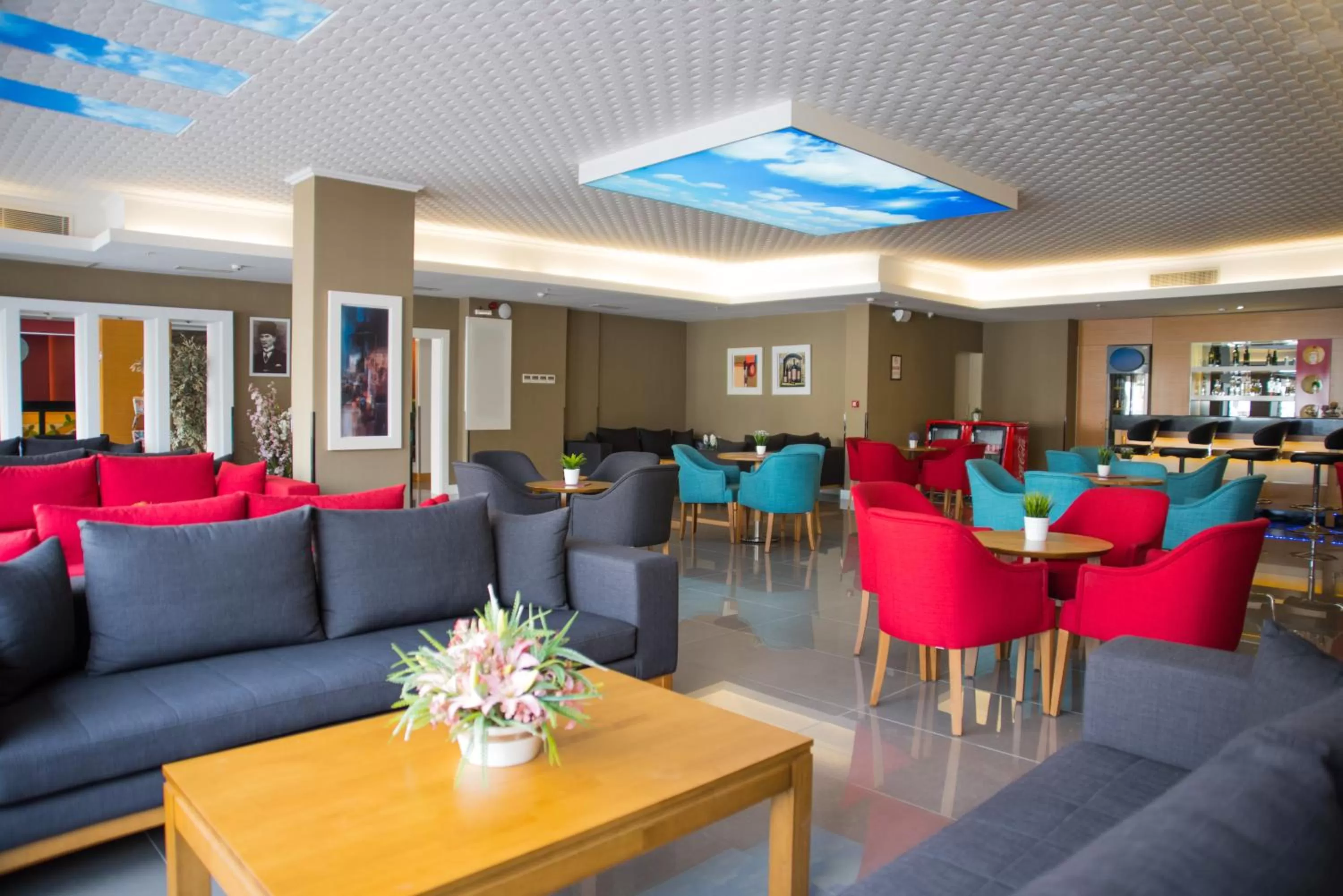 Seating area in Efeler Hotel